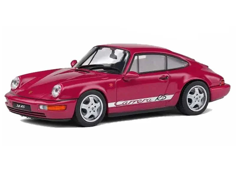 1992 Porsche 964 RS - Red Diecast 1:43 Scale Model - Solido S4312902