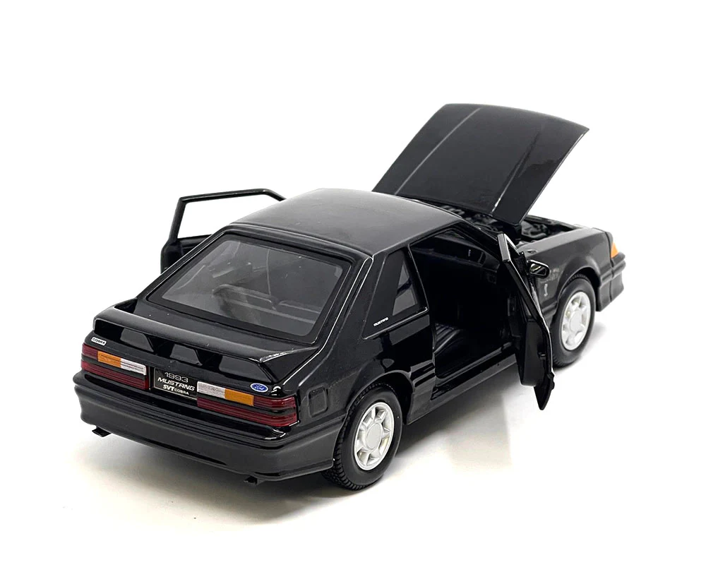 1993 Ford Mustang SVT Cobra – Black (Special Edition) Diecast 1:24 Scale Model - Maisto 32906BK - Image 2