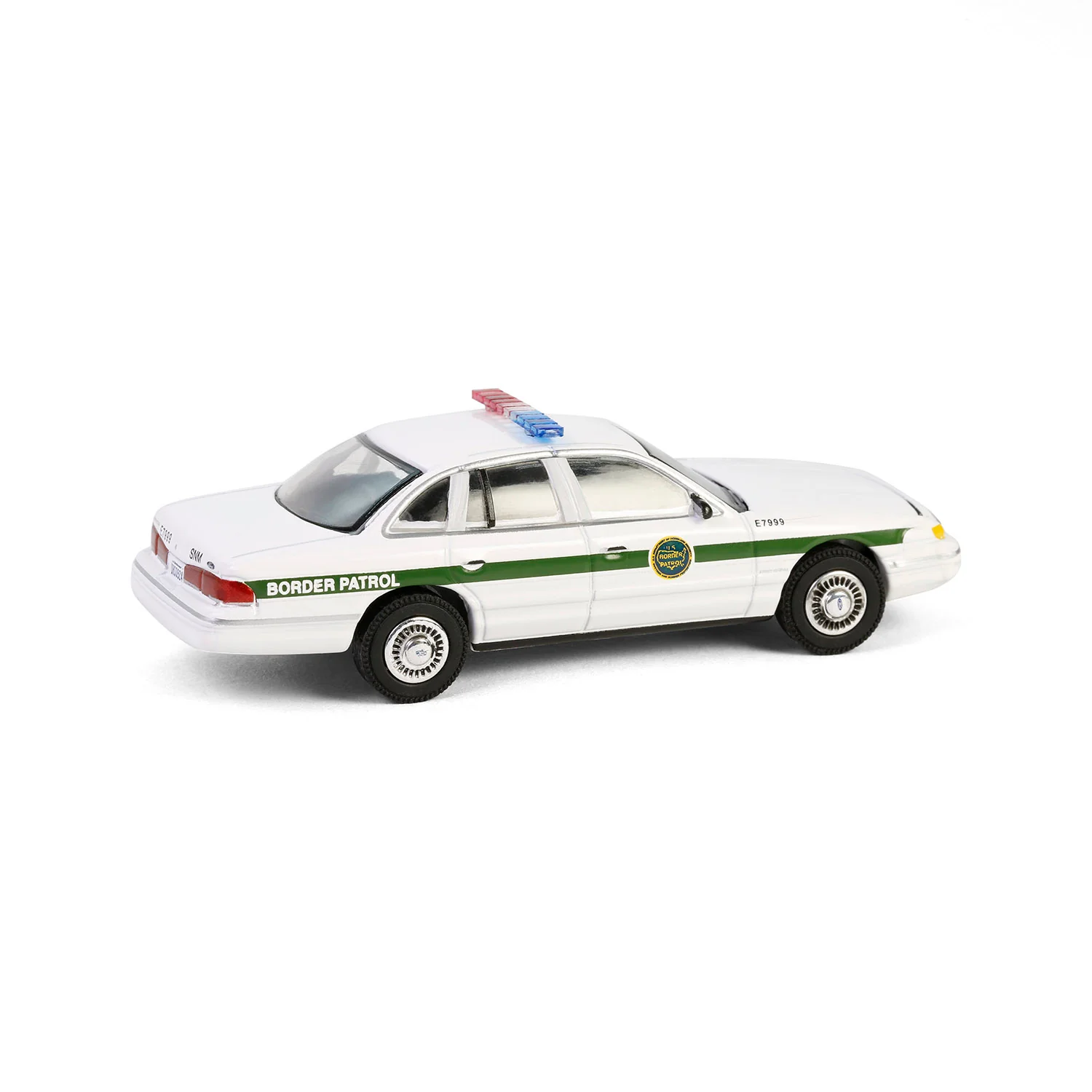 1997 Ford Crown Victoria (Hot Pursuit Special Edition - U.S. Customs and Border Patrol) Diecast 1:64 Scale Model - Greenlight 43035C - Image 3