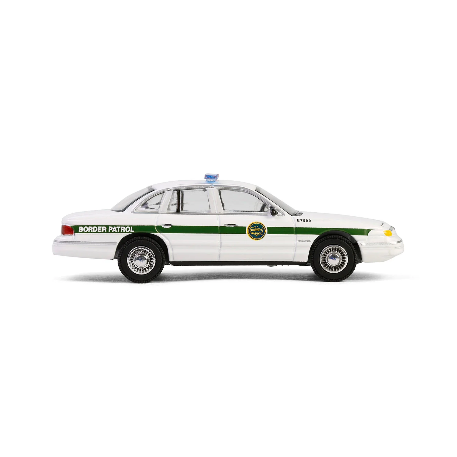 1997 Ford Crown Victoria (Hot Pursuit Special Edition - U.S. Customs and Border Patrol) Diecast 1:64 Scale Model - Greenlight 43035C - Image 4