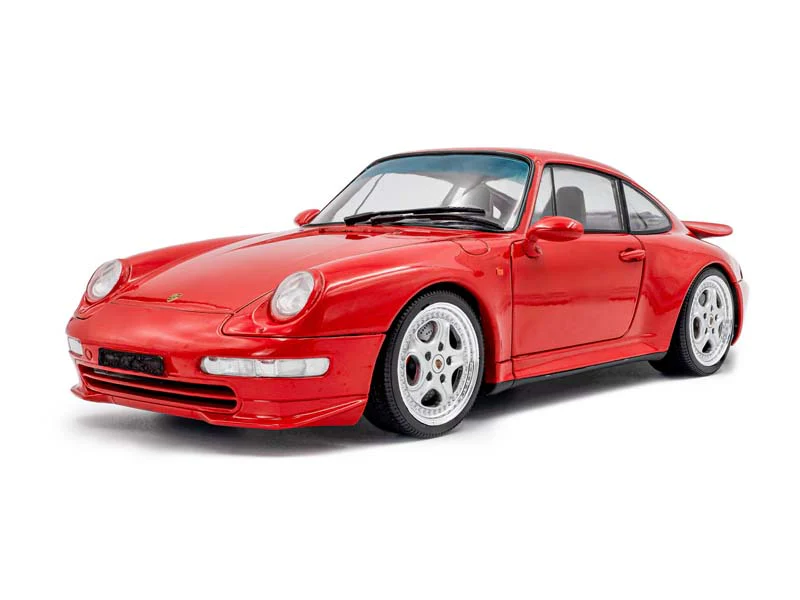 1997 Porsche 911 (993) Carrera RS – Indischrot Red Diecast 1:18 Scale Model - Solido S1810104