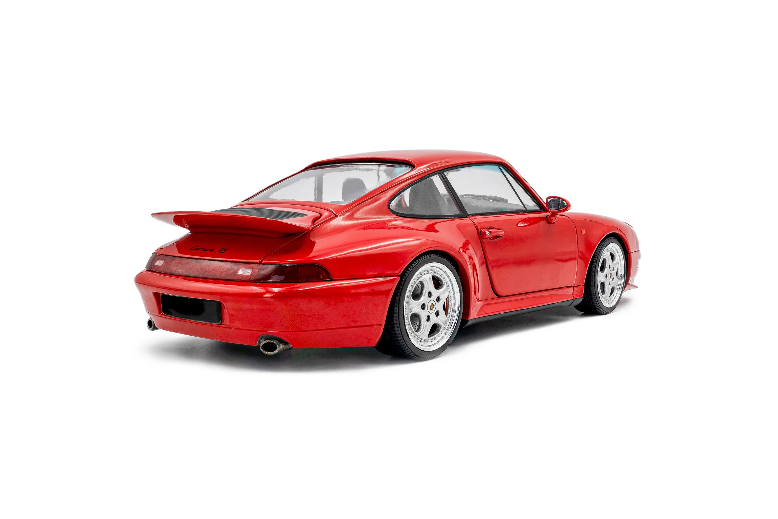 1997 Porsche 911 (993) Carrera RS – Indischrot Red Diecast 1:18 Scale Model - Solido S1810104 - Image 5