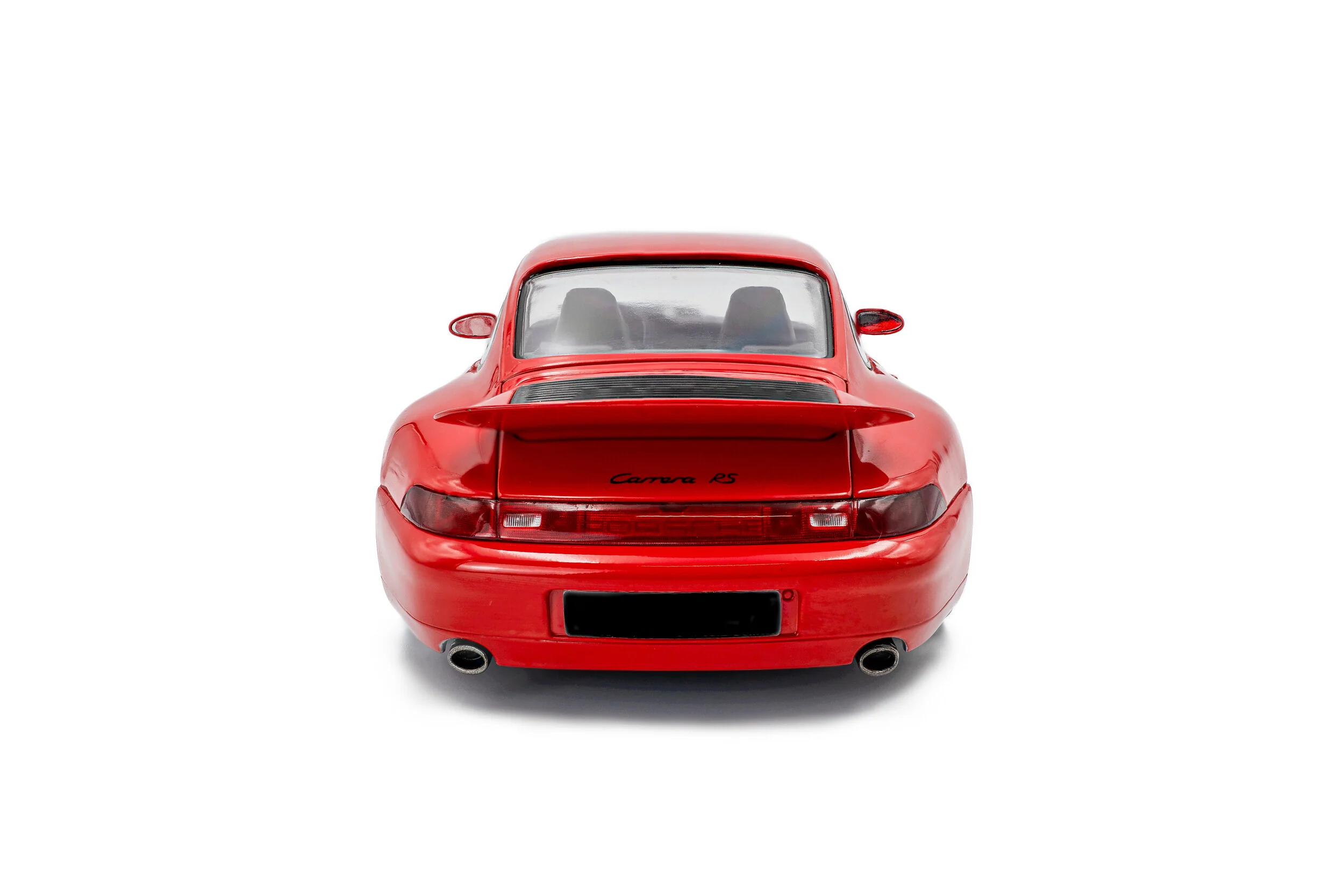 1997 Porsche 911 (993) Carrera RS – Indischrot Red Diecast 1:18 Scale Model - Solido S1810104 - Image 6