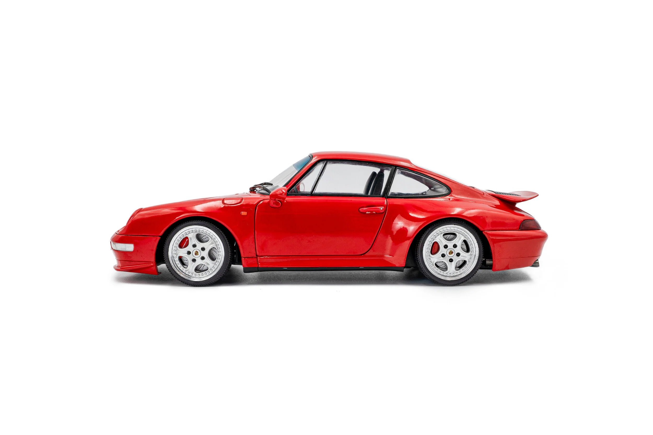 1997 Porsche 911 (993) Carrera RS – Indischrot Red Diecast 1:18 Scale Model - Solido S1810104 - Image 7