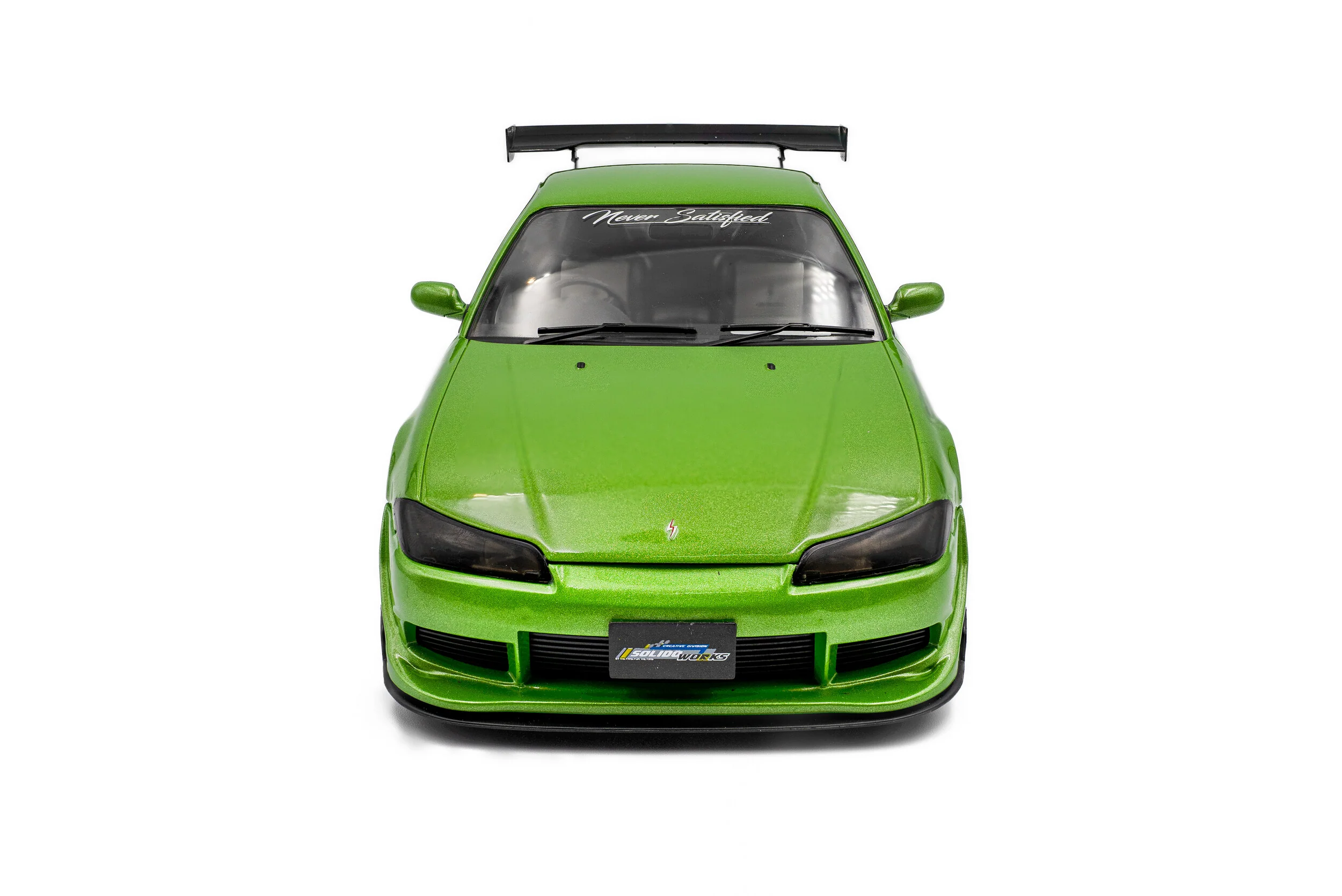 1999 Nissan Silvia S15 Spec-R Aero Solido Works – Green Diecast 1:18 Scale Model - Solido S1812203 - Image 3