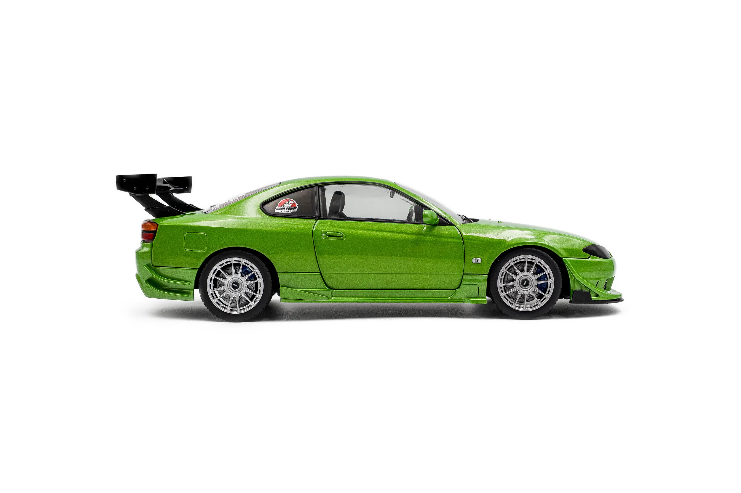 1999 Nissan Silvia S15 Spec-R Aero Solido Works – Green Diecast 1:18 Scale Model - Solido S1812203 - Image 4