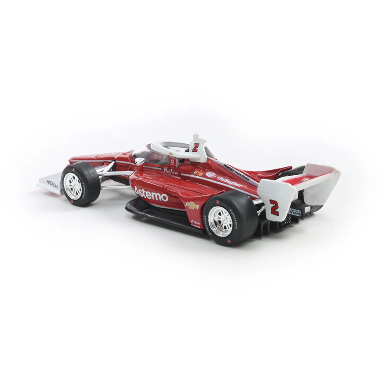 #2 Josef Newgarden / Team Penske Astemo Road Course (2025 NTT INDYCAR Series) Diecast 1:64 Scale Model - IXO IND64002 - Image 5