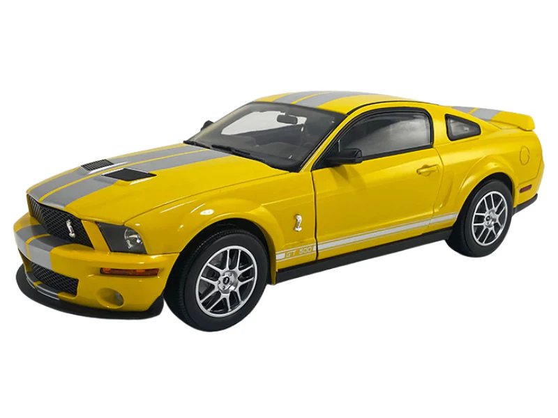 2007 Ford Mustang Shelby GT500 - Yellow (Shelby Collectibles) Diecast 1:18 Scale Model - ACME SC18005