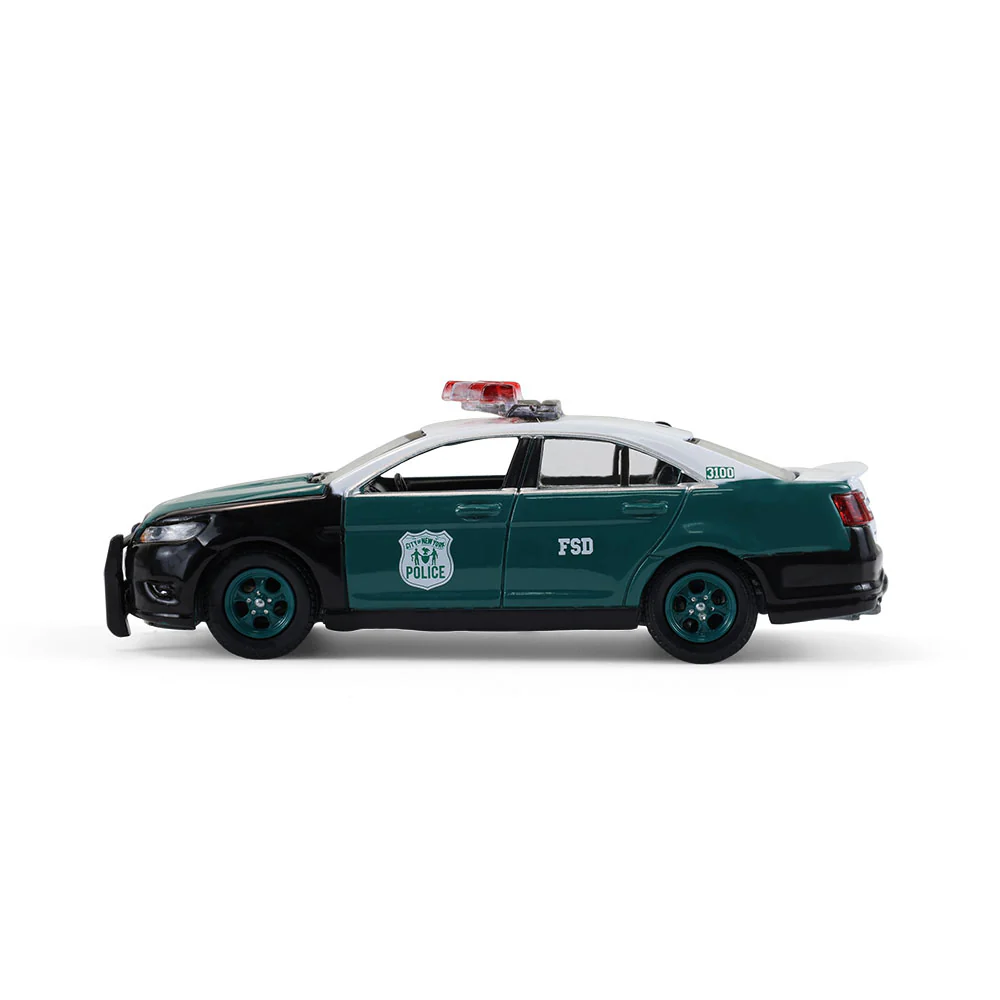 2014 Ford Taurus - NYPD Vintage Tribute Livery (Hot Pursuit Series 47) Diecast 1:64 Scale Model - Greenlight 43050B - Image 2