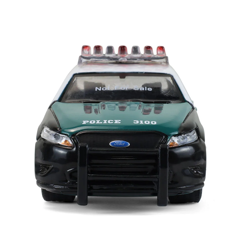 2014 Ford Taurus - NYPD Vintage Tribute Livery (Hot Pursuit Series 47) Diecast 1:64 Scale Model - Greenlight 43050B - Image 3