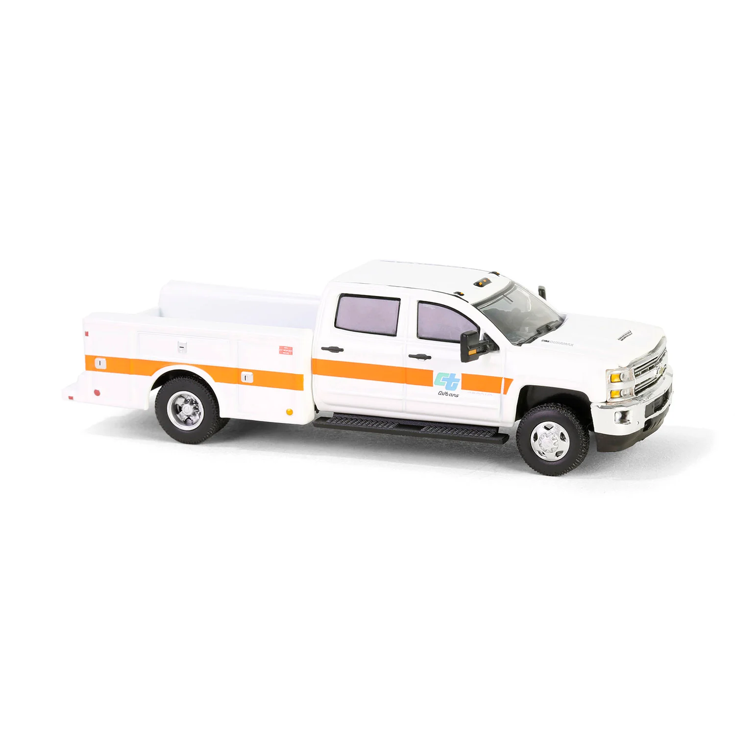 2016 Chevrolet Silverado 3500 HD Dually Service Bed – CalTrans (Dually Drivers Series 15) Diecast 1:64 Scale Model - Greenlight 46150C - Image 2