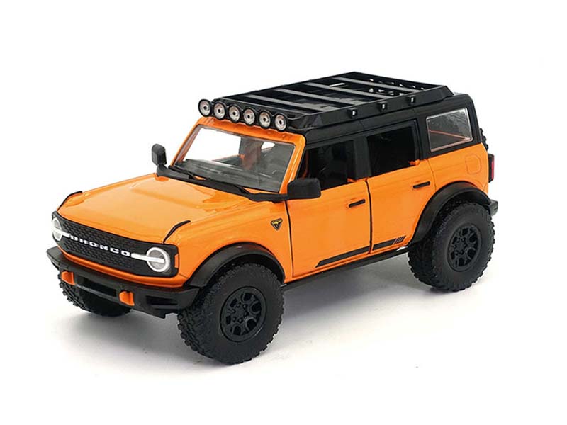 2021 Ford Bronco Off Road 4×4 Orange (Just Trucks) Diecast 1:24 Scale Model - Jada 34289