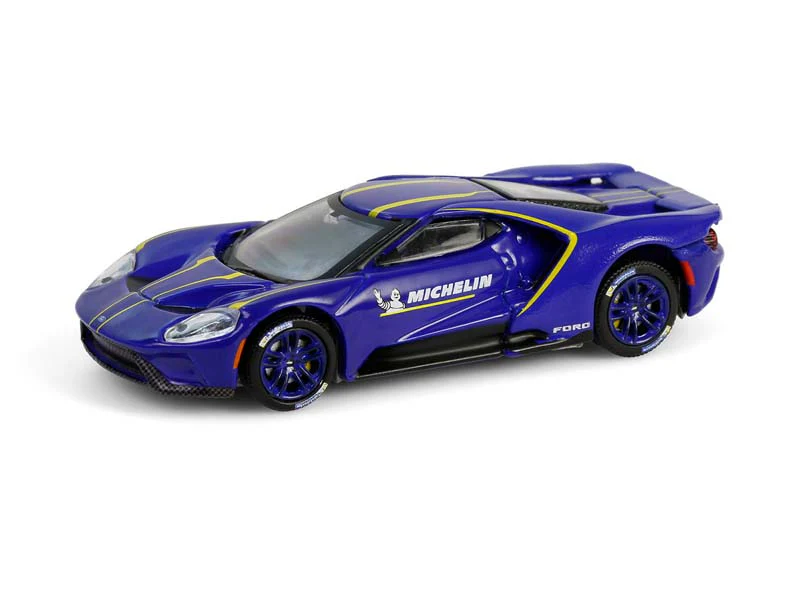 2021 Ford GT - Michelin 135th Anniversary (Anniversary Collection Series 17) Diecast 1:64 Scale Model - Greenlight 28160F