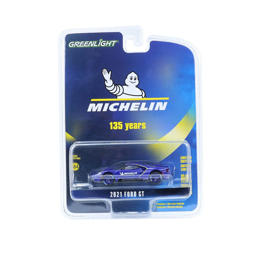 2021 Ford GT - Michelin 135th Anniversary (Anniversary Collection Series 17) Diecast 1:64 Scale Model - Greenlight 28160F - Image 8