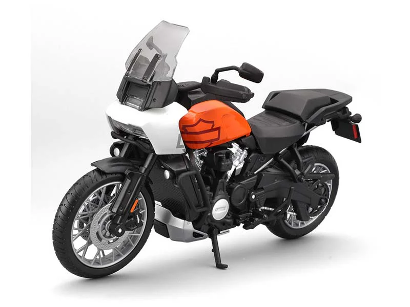 2021 Harley-Davidson Pan America 1250 – Orange (H-D Custom) Diecast 1:12 Scale Model - Maisto 32338