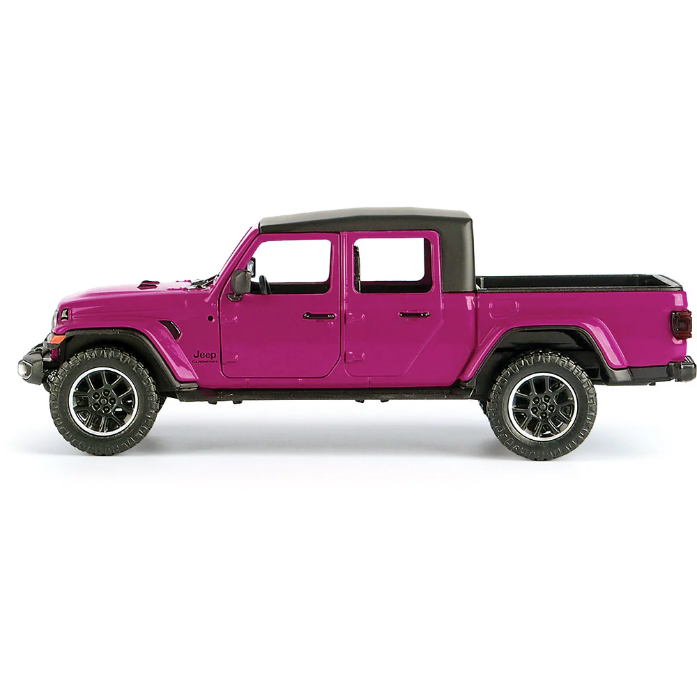 2021 Jeep Gladiator Overland Soft Top – Tuscadero Diecast 1:27 Scale Model - Motormax 79366PUR - Image 6
