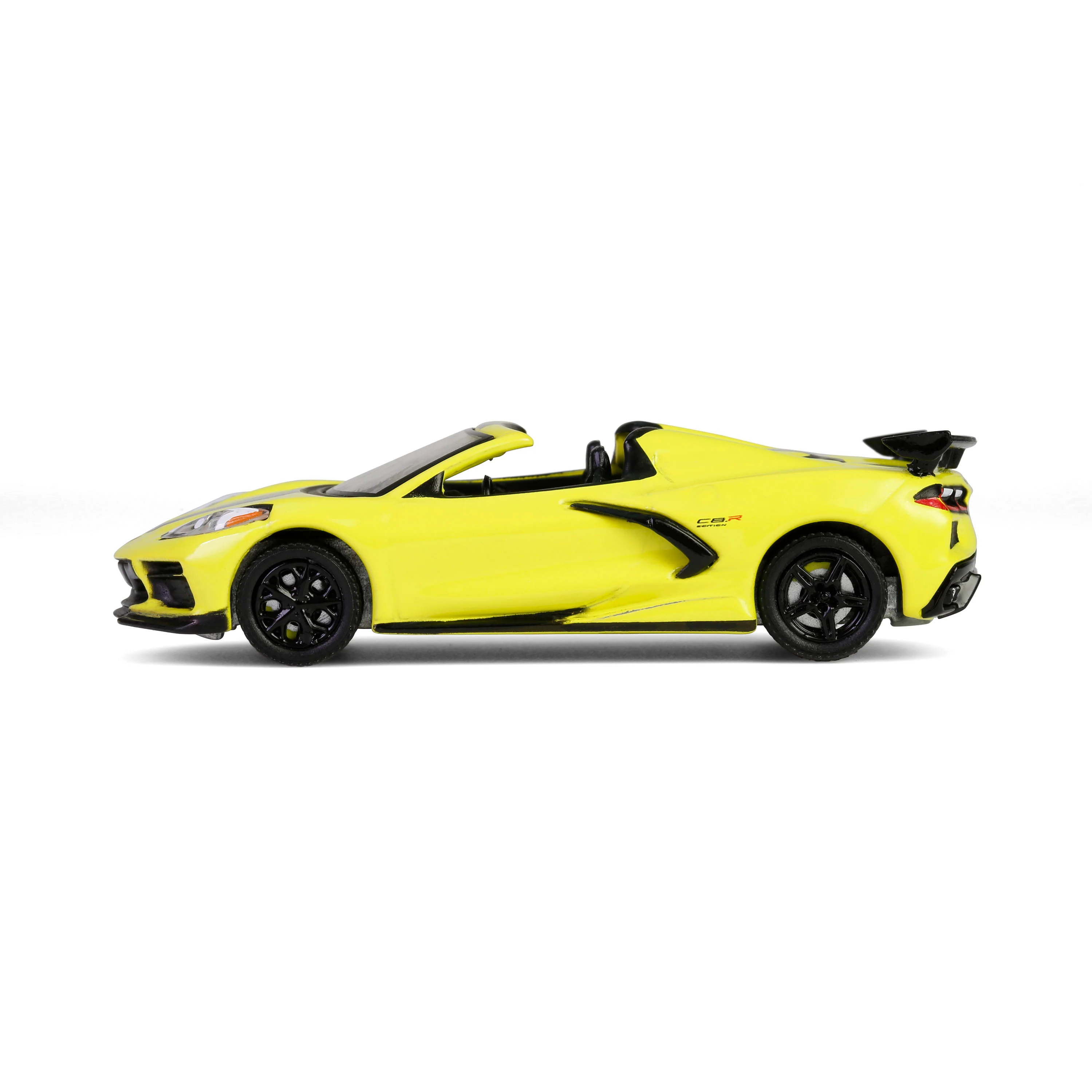 2022 Chevrolet Corvette C8.R Championship Edition Convertible - Yellow (Barrett-Jackson Series 15) Diecast 1:64 Scale Model - Greenlight 37320F - Image 3
