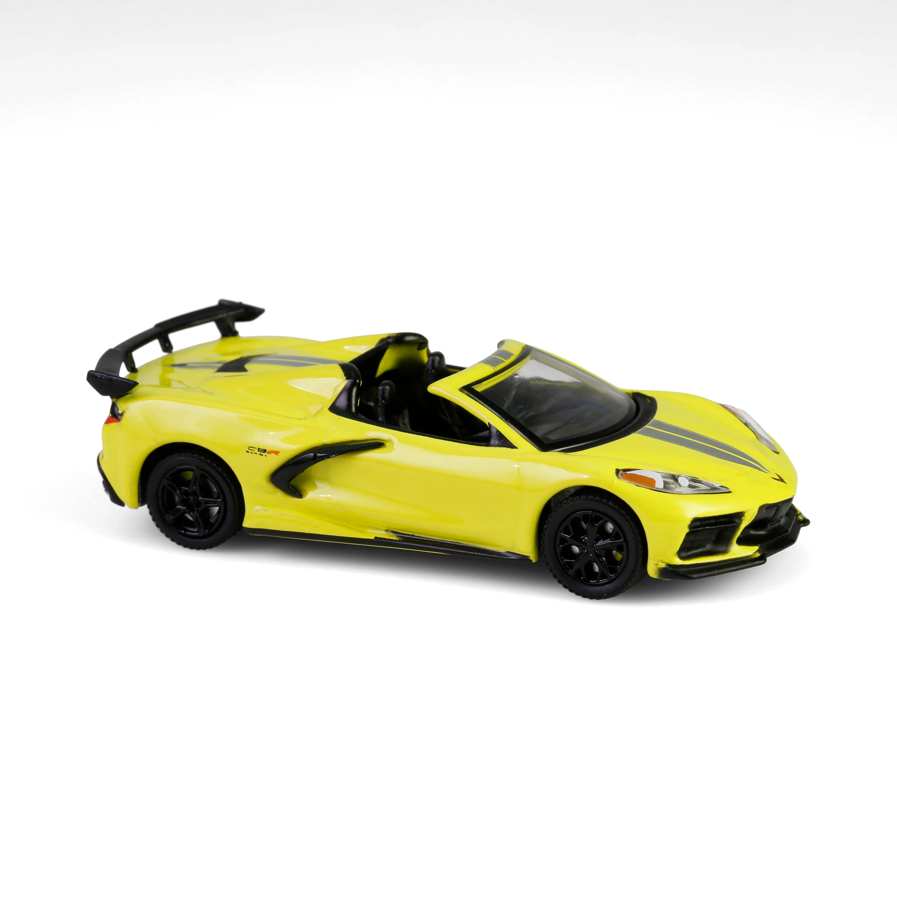 2022 Chevrolet Corvette C8.R Championship Edition Convertible - Yellow (Barrett-Jackson Series 15) Diecast 1:64 Scale Model - Greenlight 37320F - Image 4
