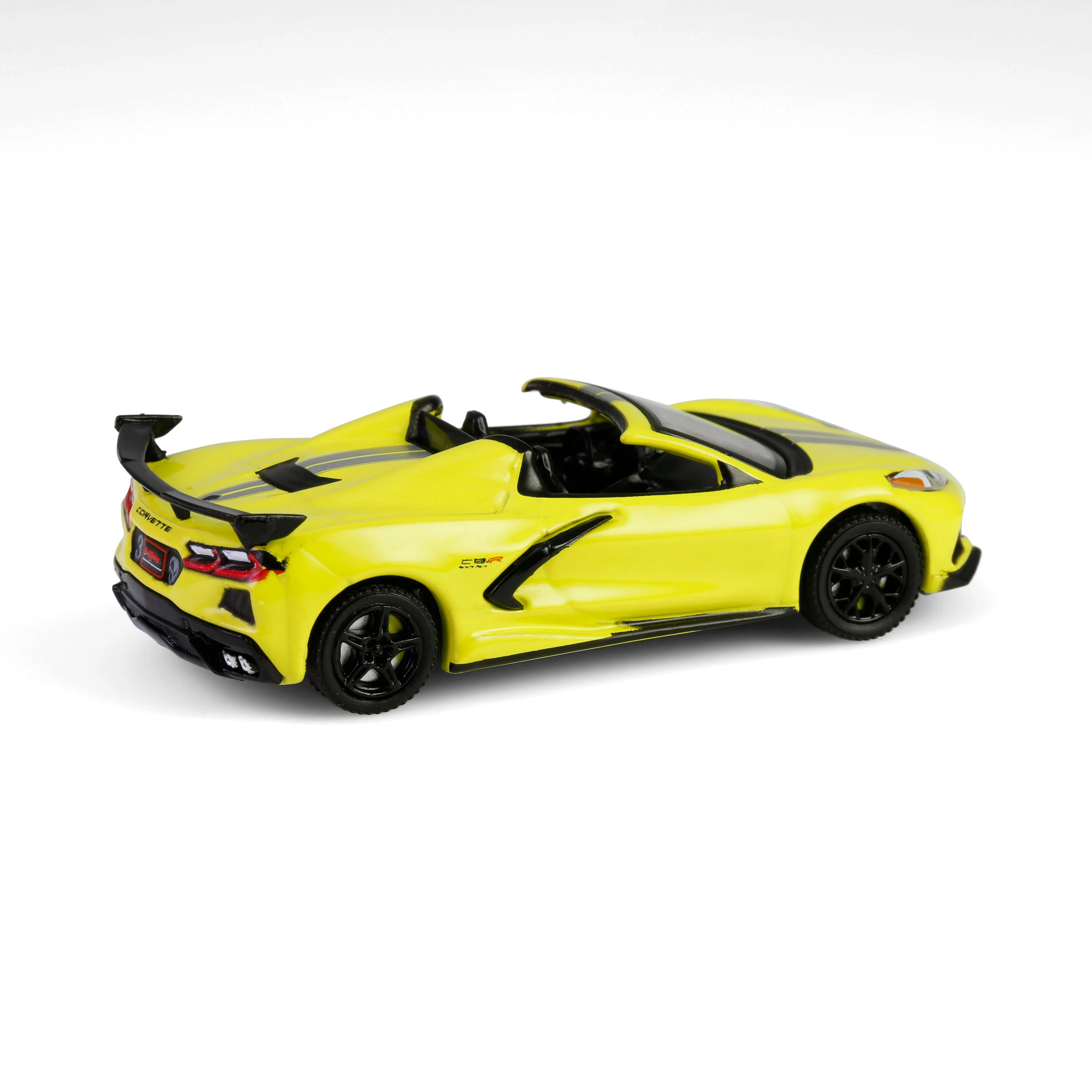 2022 Chevrolet Corvette C8.R Championship Edition Convertible - Yellow (Barrett-Jackson Series 15) Diecast 1:64 Scale Model - Greenlight 37320F - Image 5