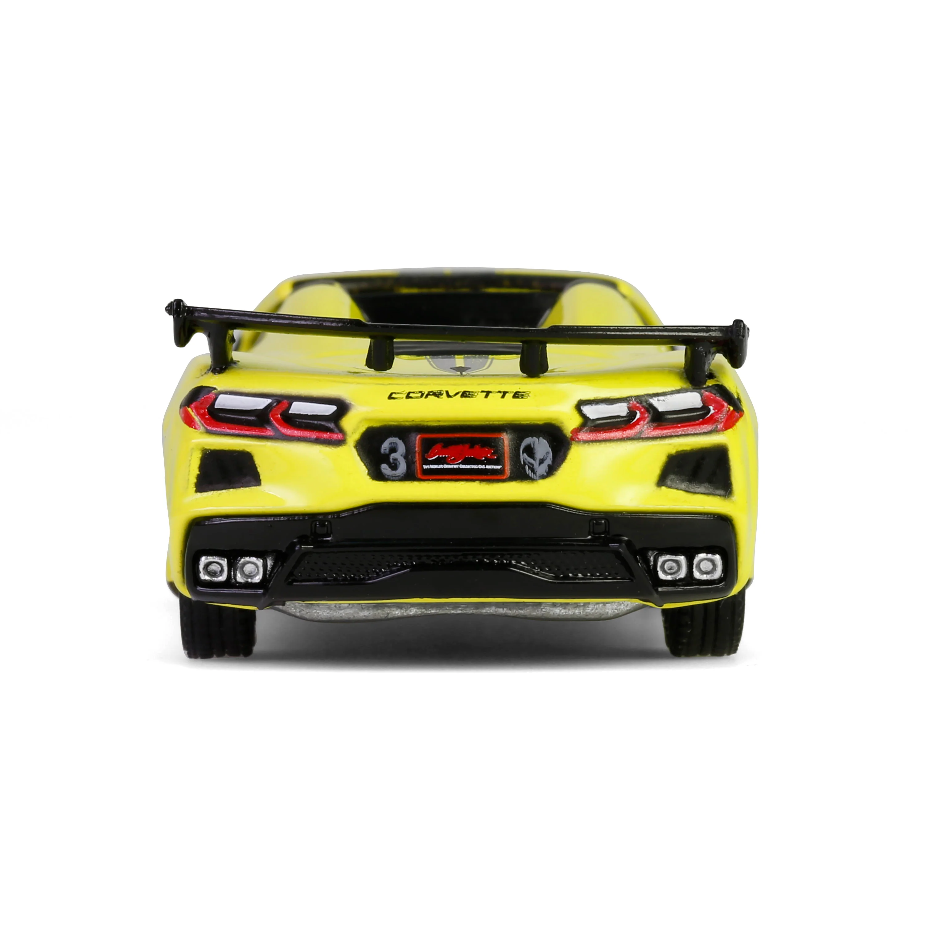 2022 Chevrolet Corvette C8.R Championship Edition Convertible - Yellow (Barrett-Jackson Series 15) Diecast 1:64 Scale Model - Greenlight 37320F - Image 6