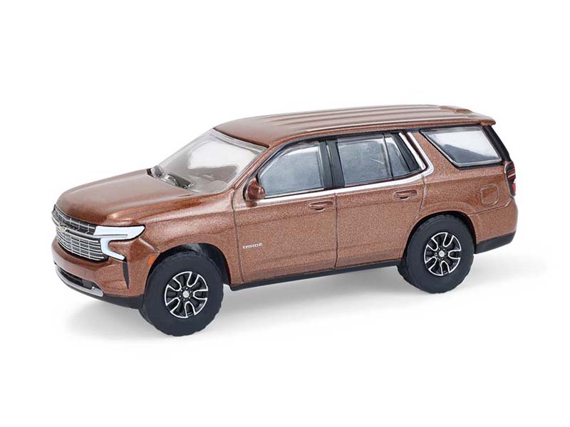 2022 Chevrolet Tahoe - Auburn Metallic (Blue Collar Collection Series 14) Diecast 1:64 Scale Model - Greenlight 35300E