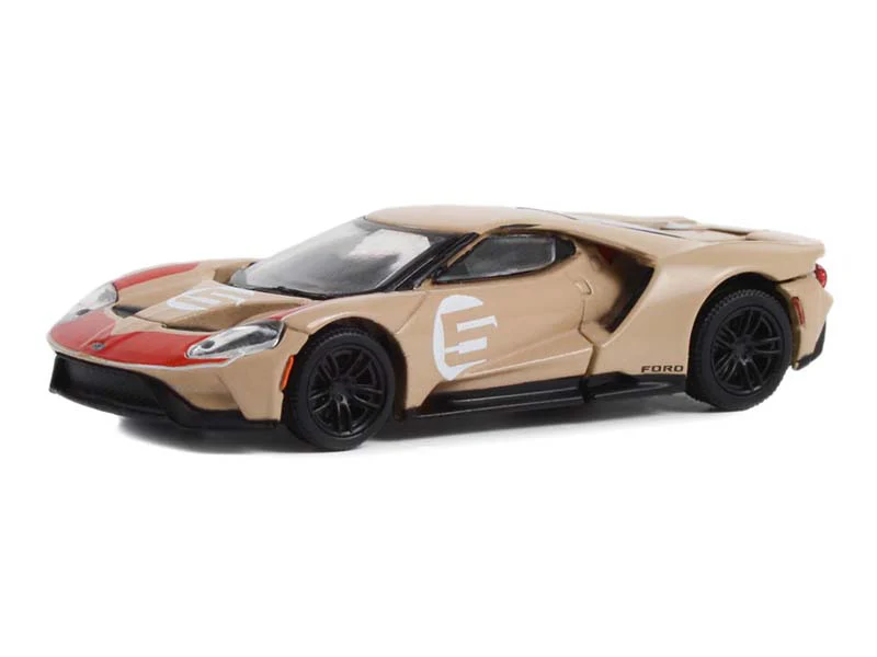 2022 Ford GT - Holman Moody #5 Heritage Edition - 1966 24 Hours of Le Mans Tribute Diecast 1:64 Scale Model - Greenlight 30413