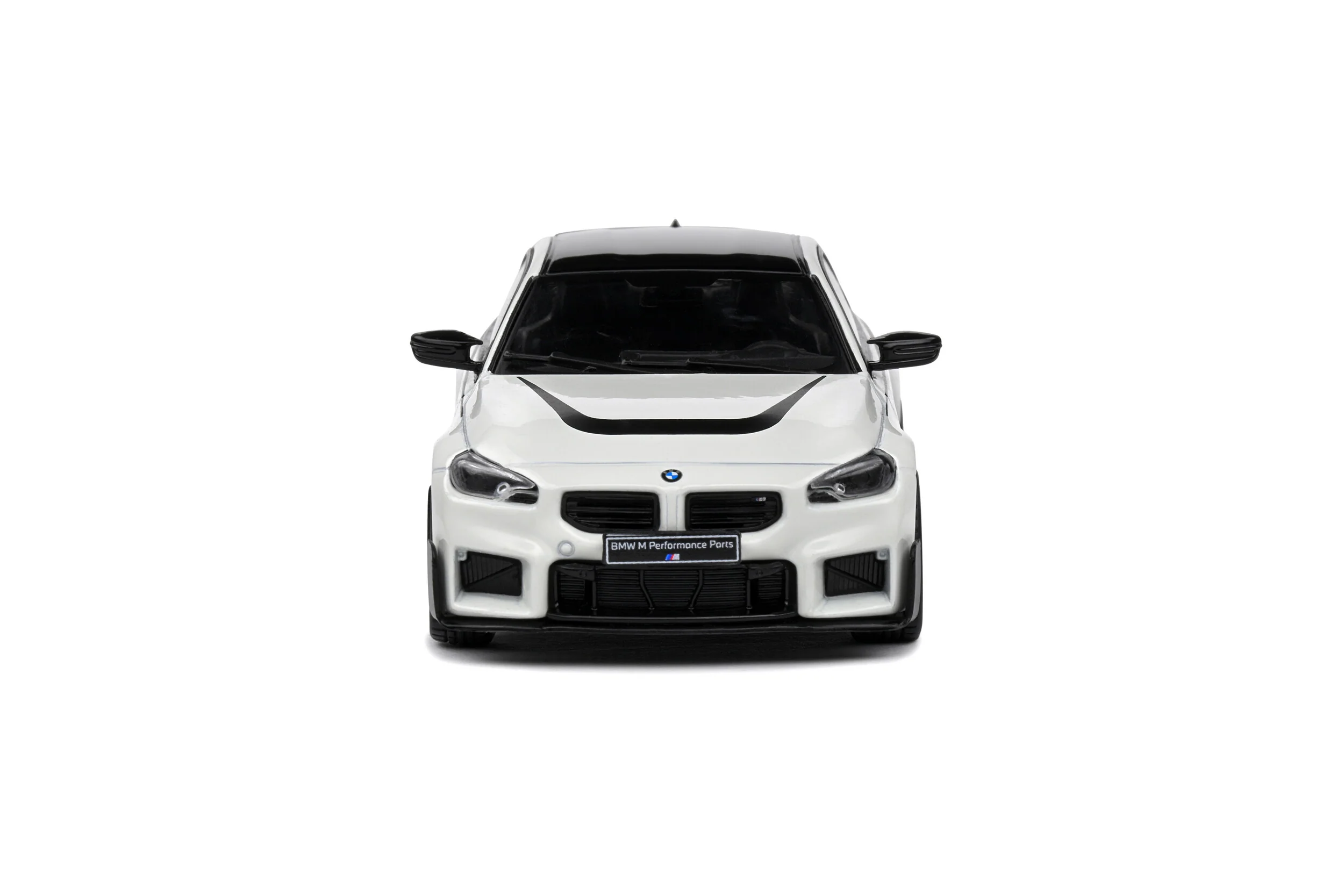 2023 BMW M2 M Performance Alpine White w/ Black Top Diecast 1:43 Scale Model - Solido S4314603 - Image 6