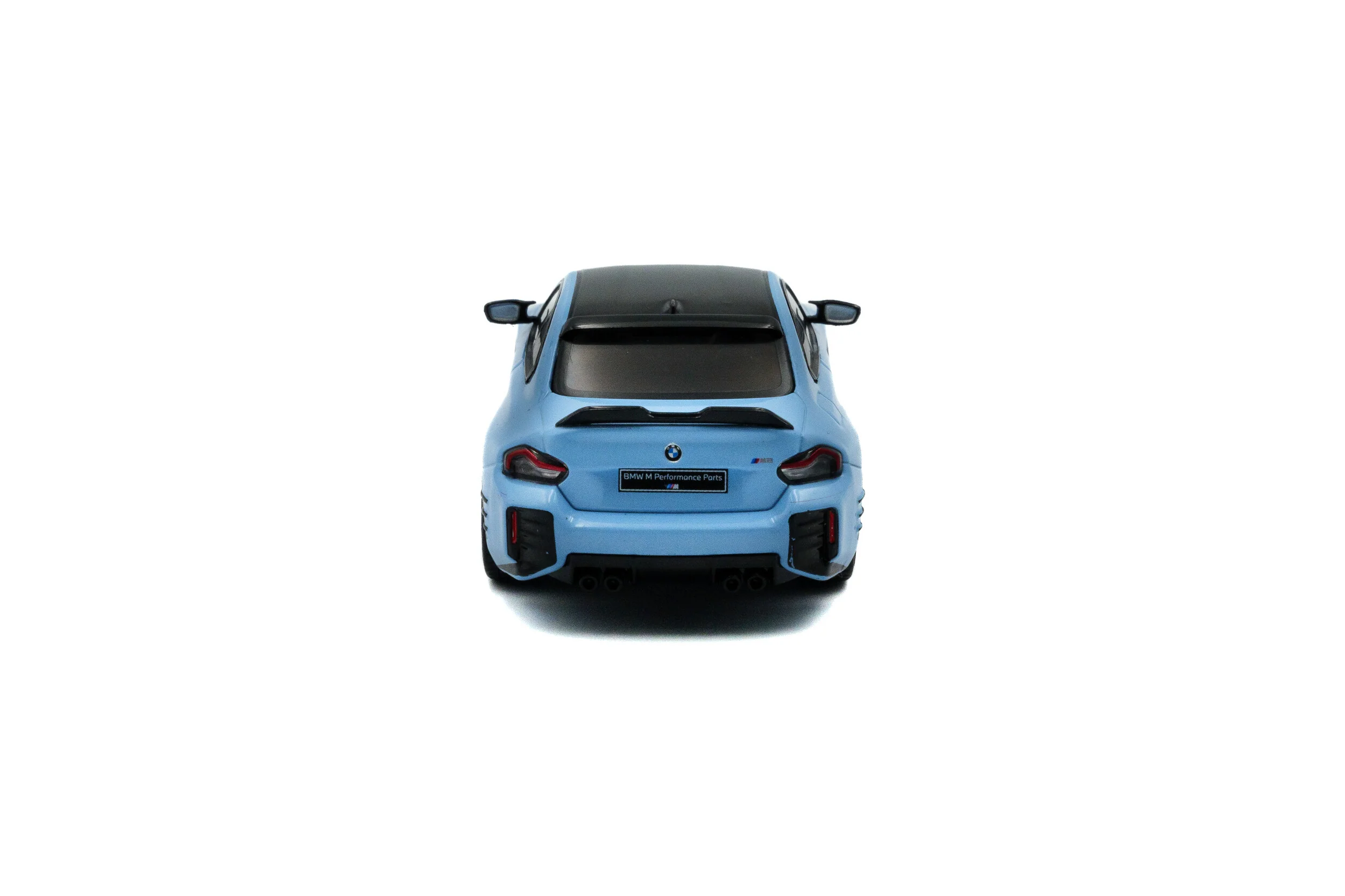 2023 BMW M2 M Performance Zandvoort Blue w/ Black Top Diecast 1:43 Scale Model - Solido S4314601 - Image 2