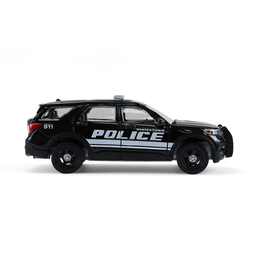 2023 Ford Police Interceptor Utility – Whitestown Police Dept., Whitestown, IN (Hot Pursuit Series 47) Diecast 1:64 Scale Model - Greenlight 43050D - Image 4