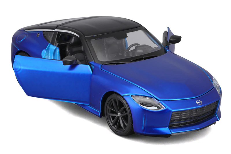 2023 Nissan Z – Blue w/ Black Roof (Special Edition) Diecast 1:24 Scale Model - Maisto 32904BL - Image 3