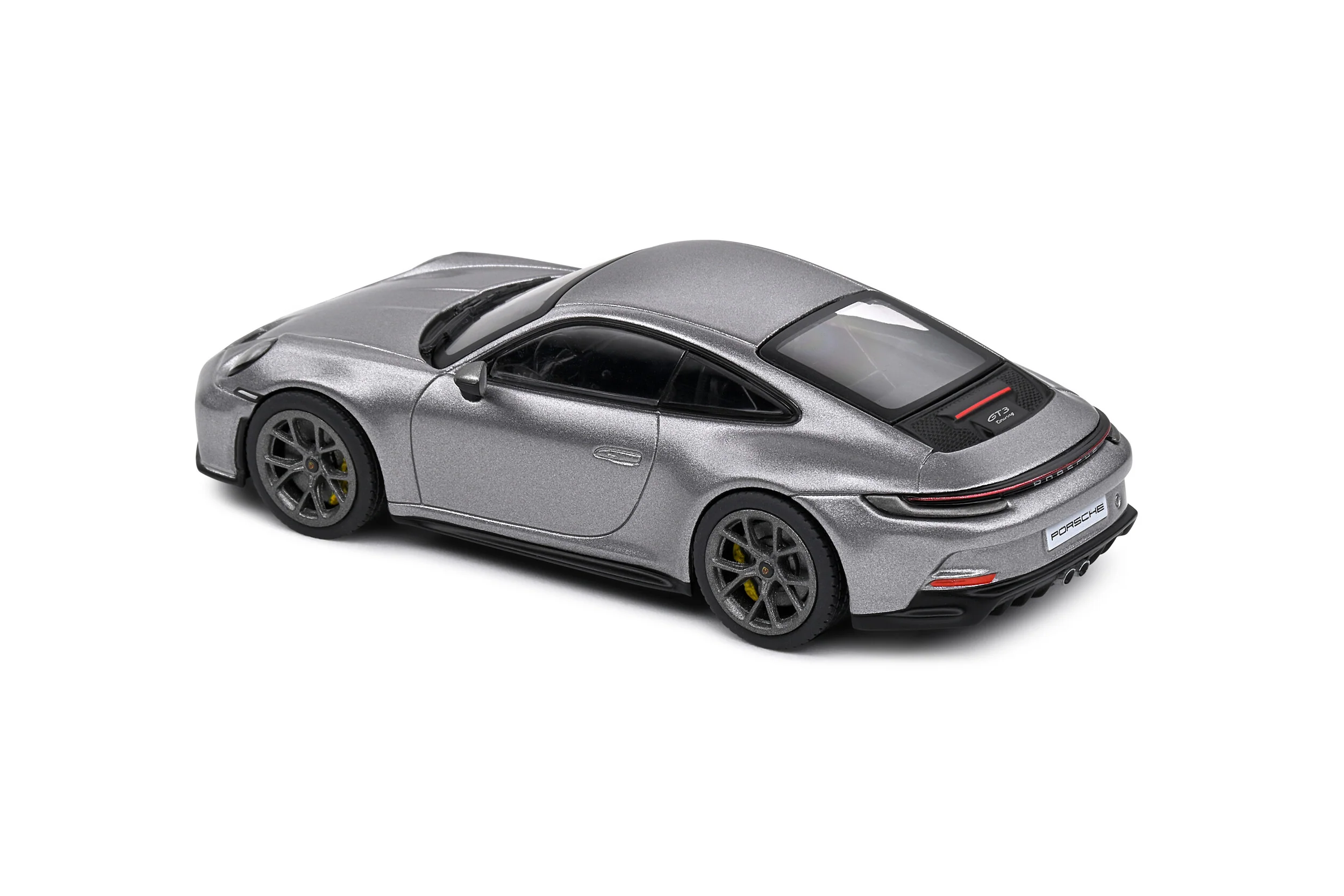2023 Porsche GT3 Touring Silver Diecast 1:43 Scale Model - Solido S4316502 - Image 7