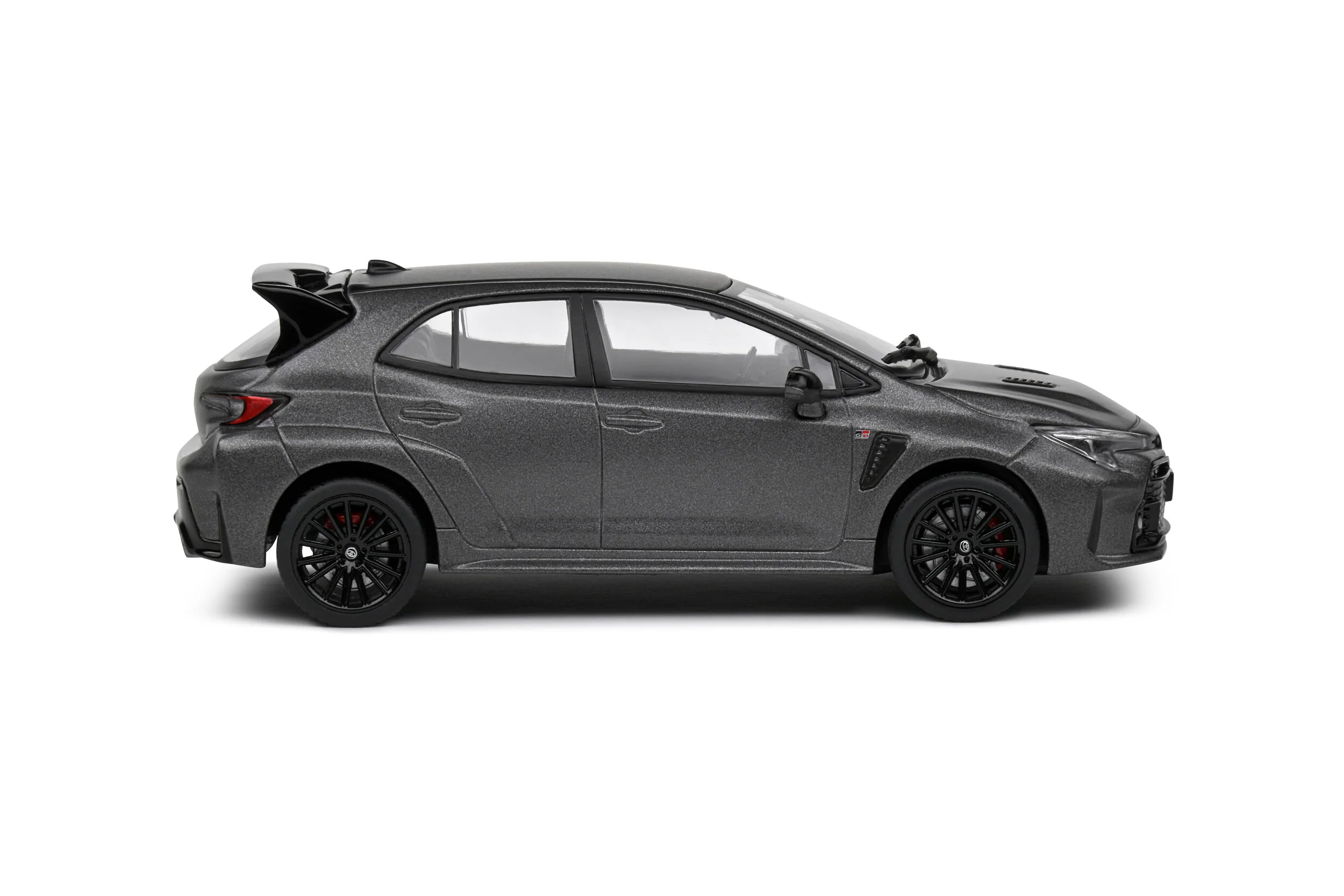2023 Toyota Corolla GR Circuit Edition - Heavy Metal Grey Diecast 1:43 Scale Model - Solido S4314201 - Image 5