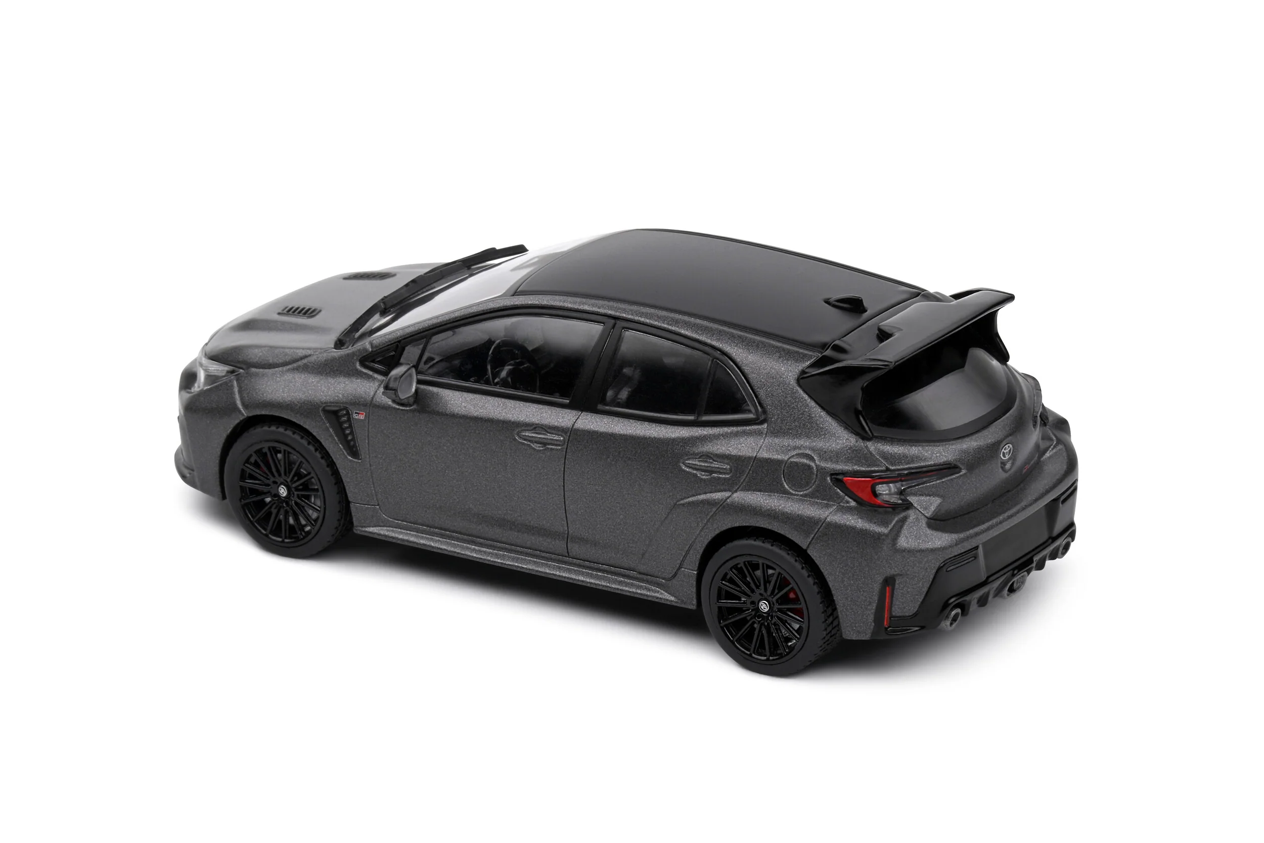 2023 Toyota Corolla GR Circuit Edition - Heavy Metal Grey Diecast 1:43 Scale Model - Solido S4314201 - Image 7