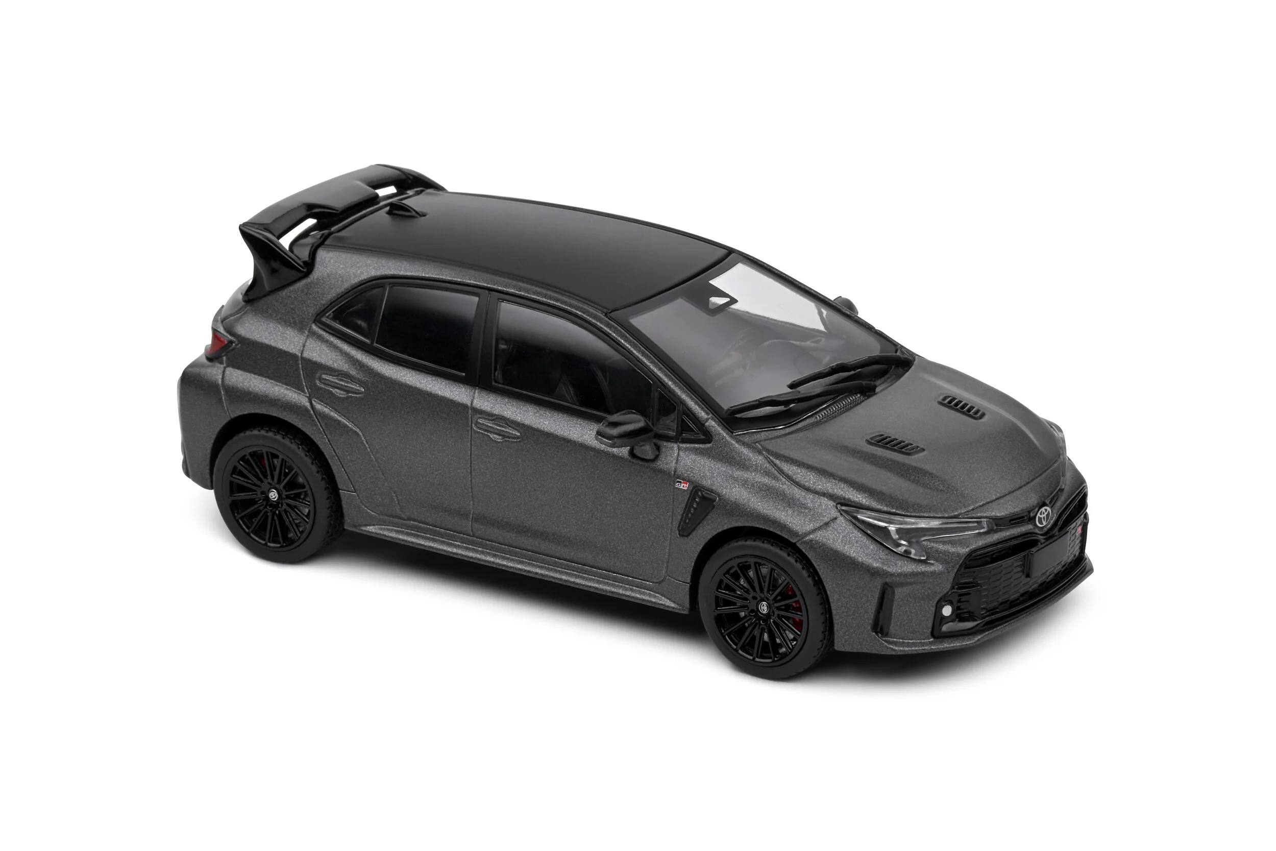 2023 Toyota Corolla GR Circuit Edition - Heavy Metal Grey Diecast 1:43 Scale Model - Solido S4314201 - Image 8