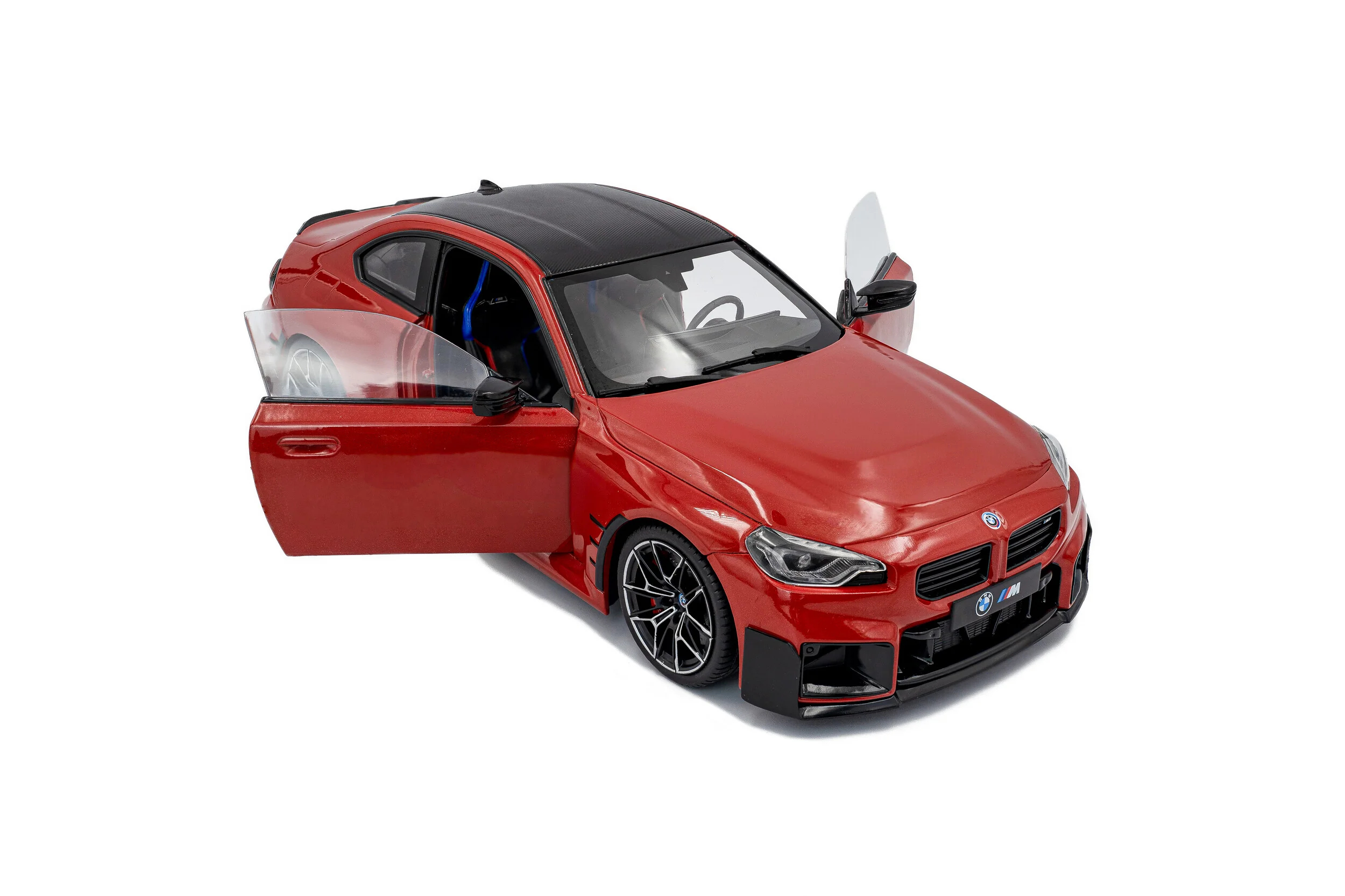 2024 BMW M2 Performance Parts Toronto Red Diecast 1:18 Scale Model - Solido S1812902 - Image 2