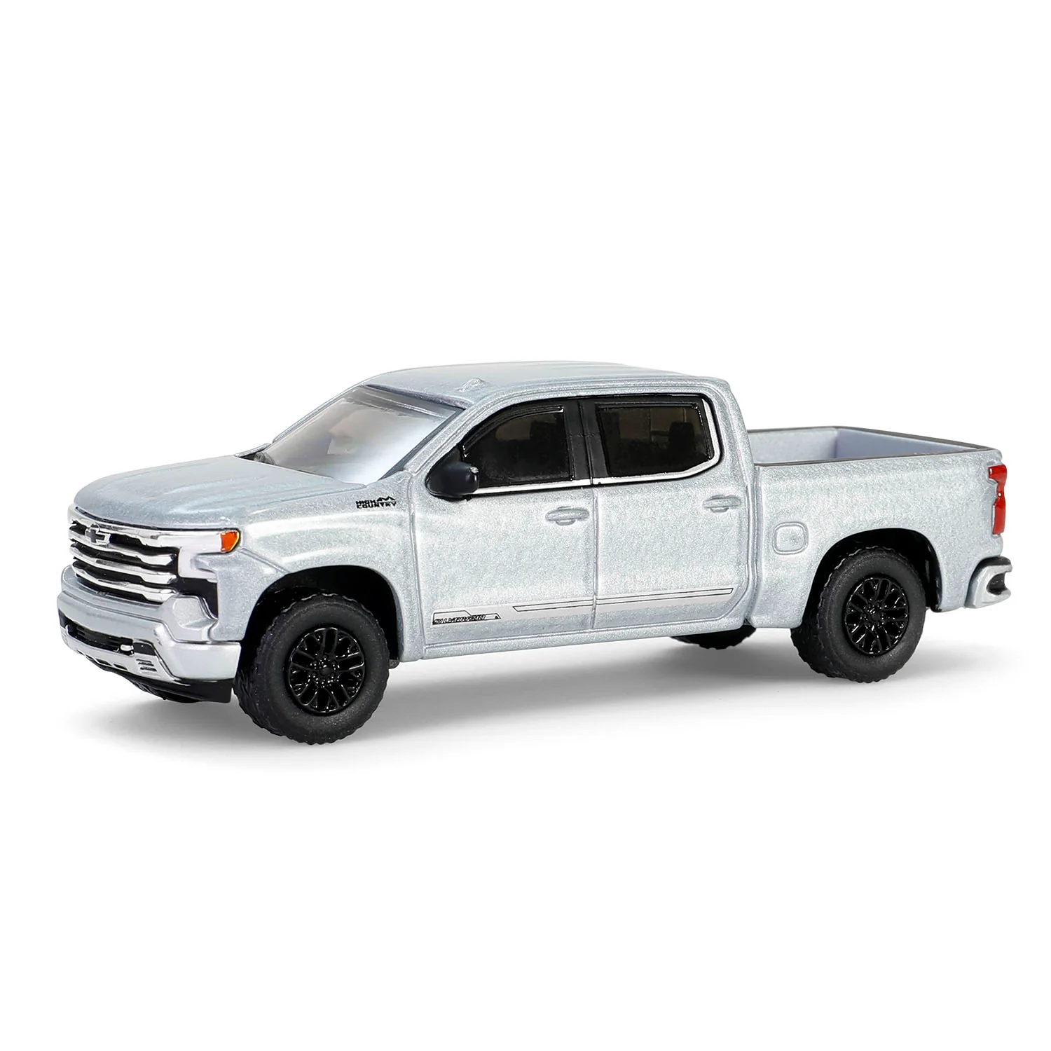 2024 Chevrolet Silverado High Country - Sterling Gray Metallic w/ Pop-Up Camper - (Hitch & Tow Series 32) Diecast 1:64 Scale Model - Greenlight 32320D - Image 7