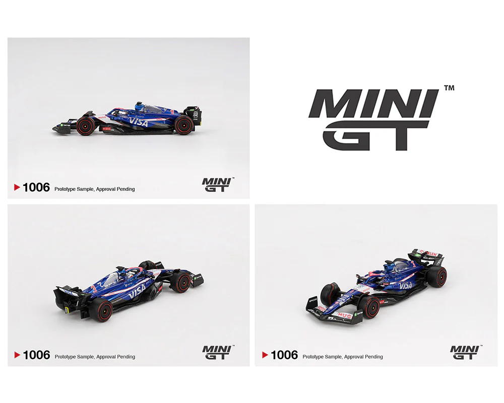 2024 RB VCARB 01 #3 Daniel Ricciardo F1 2024 Bahrain GP (Mini GT) Diecast 1:64 Scale Model - TSM MGT01006 - Image 2