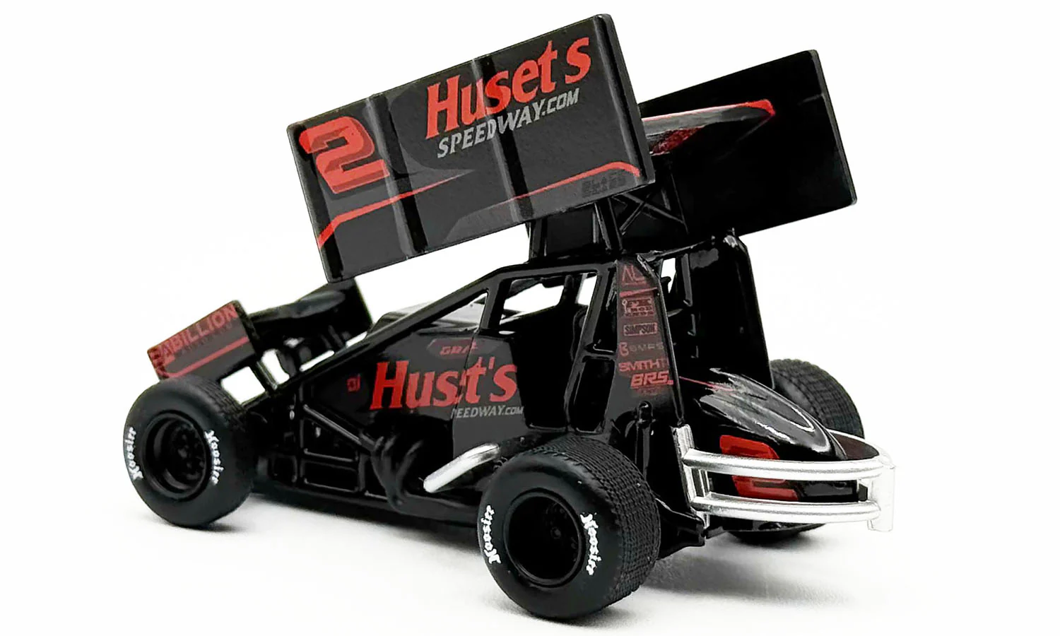 2025 #2 Huset's Speedway Sprint Car - David Gravel Diecast 1:50 Scale Model - ACME A5025003 - Image 2