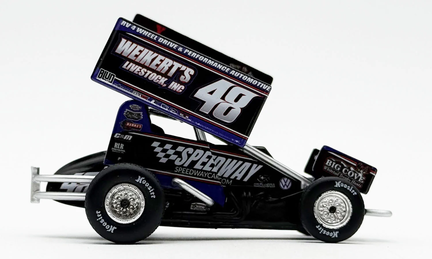 2025 #48 Weikert's Livestock Sprint Car - Danny Dietrich Diecast 1:50 Scale Model - ACME A5025001 - Image 3