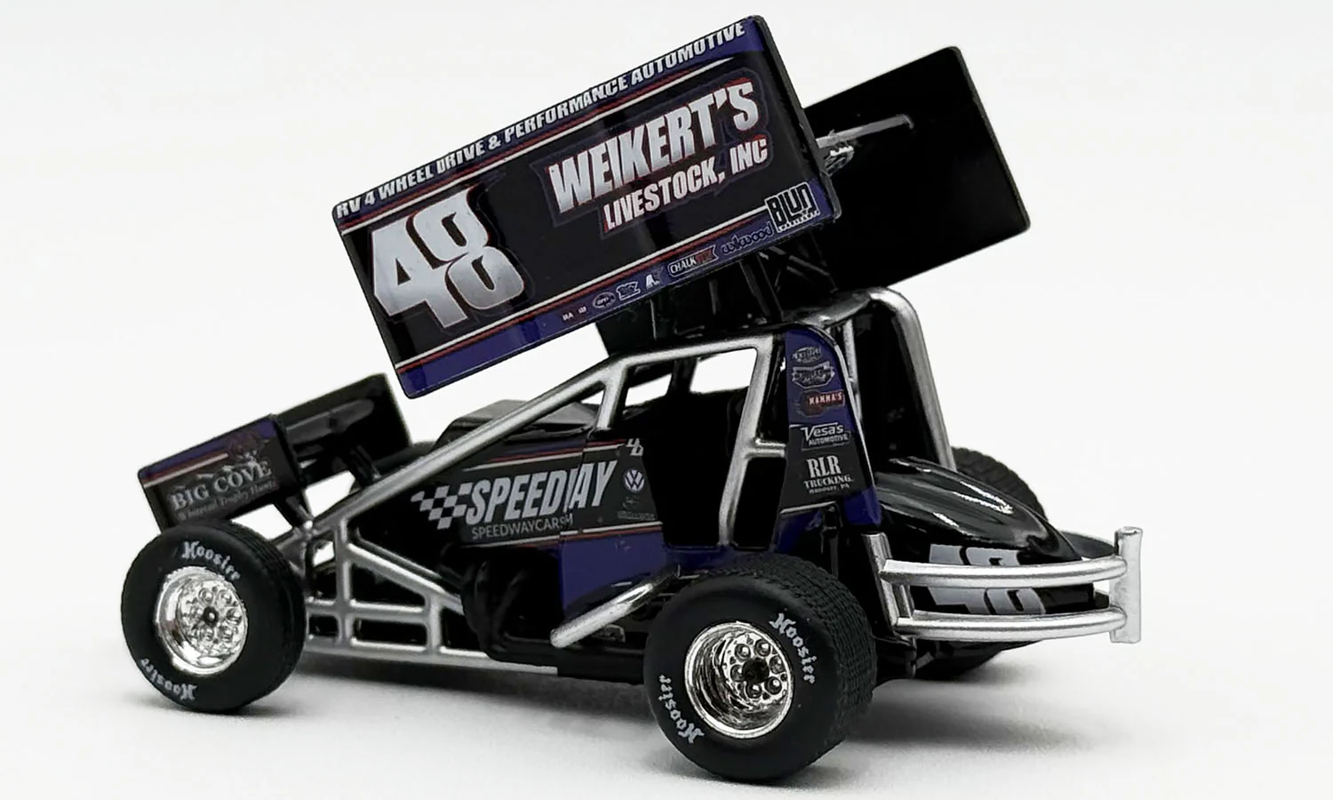 2025 #48 Weikert's Livestock Sprint Car - Danny Dietrich Diecast 1:50 Scale Model - ACME A5025001 - Image 4