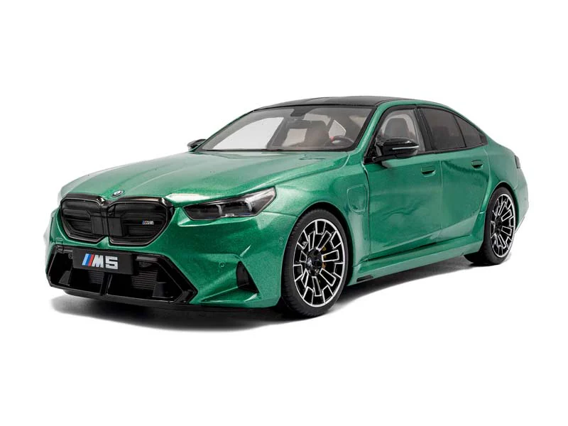 2025 BMW M5 M Isle of Man Green Metallic Diecast 1:18 Scale Model - Solido S1814701