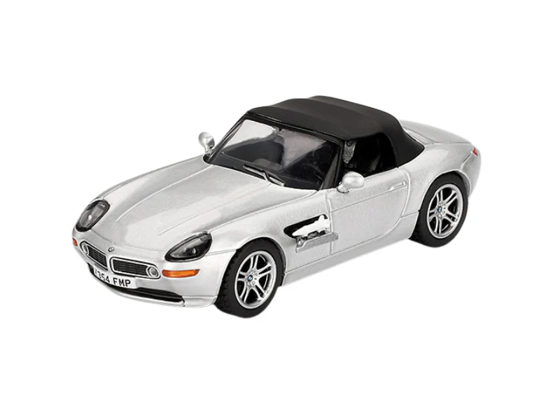 BMW Z8 The World Is Not Enough – English Version Packaging (Mini GT) Diecast 1:64 Scale Model - TSM MGT00906-007E