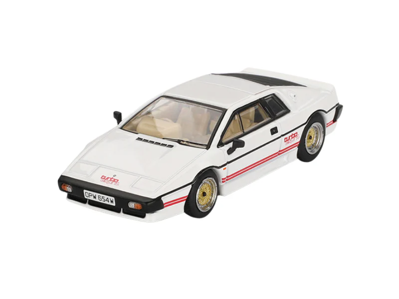 24 PACK Lotus Esprit Turbo White - For Your Eyes Only – English Version Packaging (Mini GT) Diecast 1:64 Scale Model - TSM MGT00907-007E - Image 2