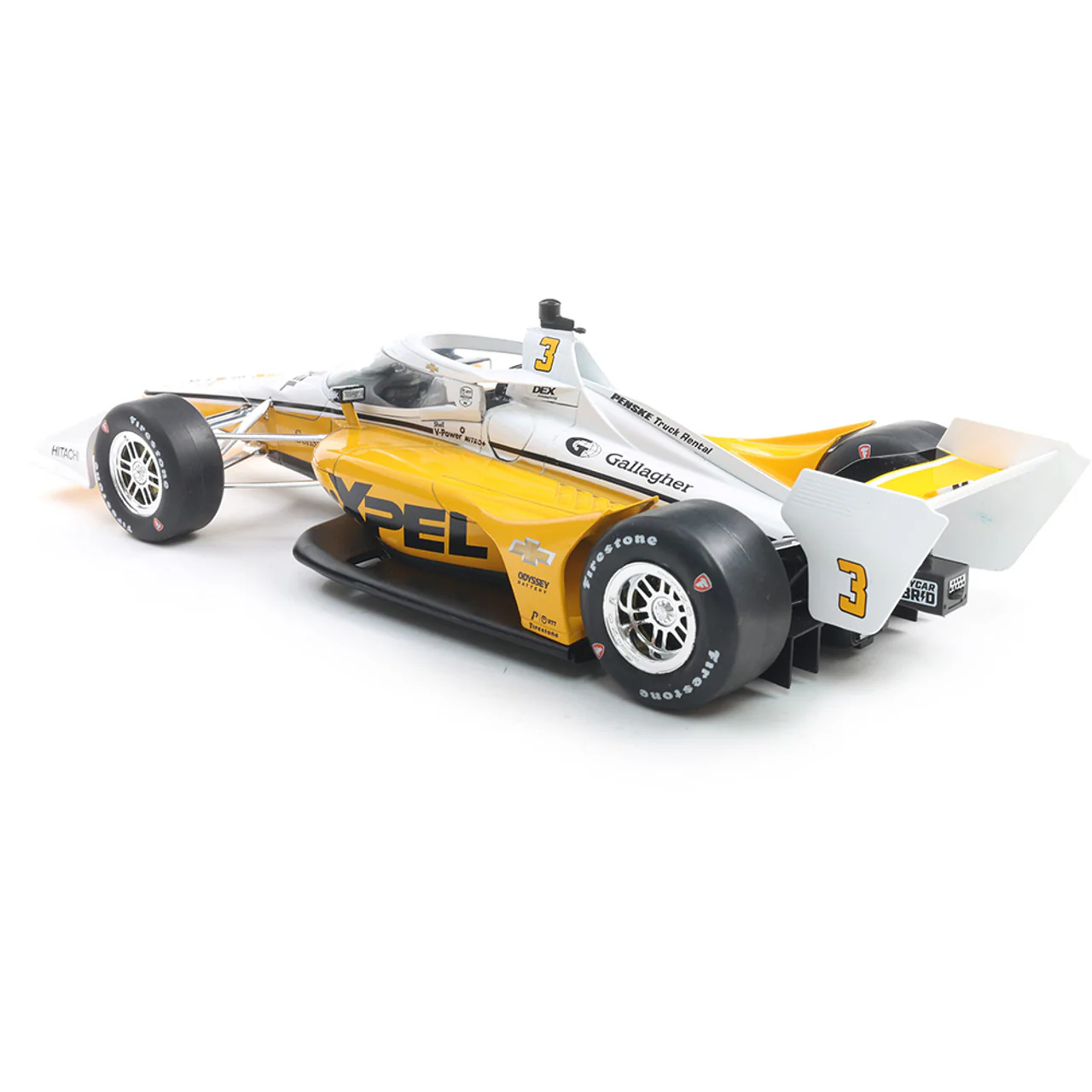 #3 Scott McLaughlin / Team Penske XPEL Road Course (2025 NTT INDYCAR Series) Diecast 1:18 Scale Model - IXO America IND18012 - Image 5