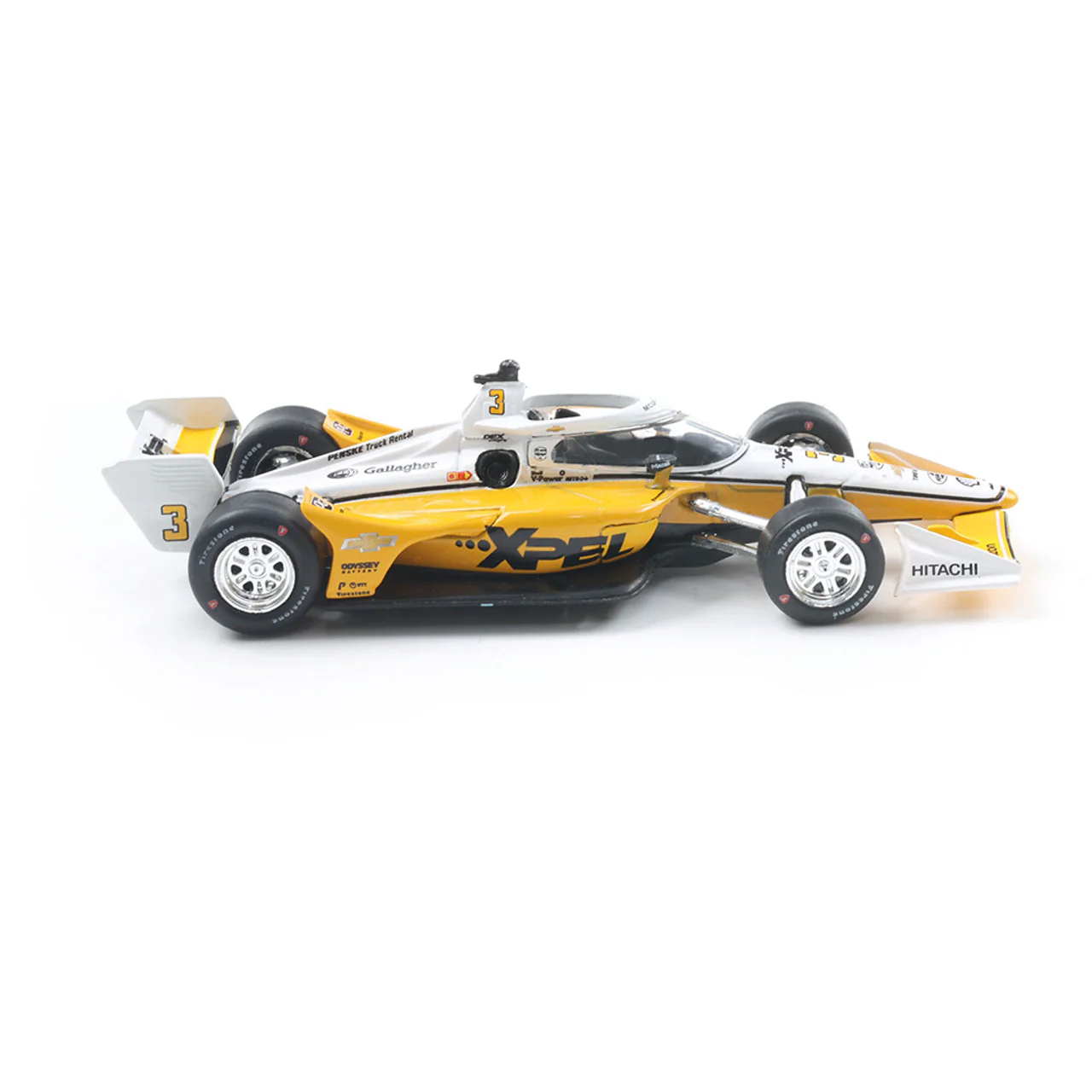 #3 Scott McLaughlin / Team Penske, XPEL Road Course (2025 NTT INDYCAR Series) Diecast 1:64 Scale Model - IXO IND64011 - Image 5