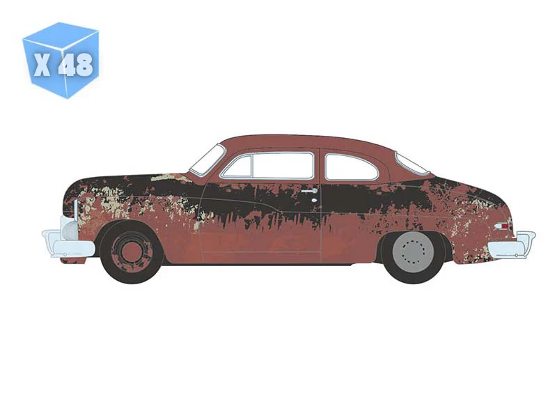 48 PACK 1949 Mercury Eight - Barn Find (Down on the Farm Series 11) Diecast 1:64 Scale Model - Greenlight 48110A - Image 7