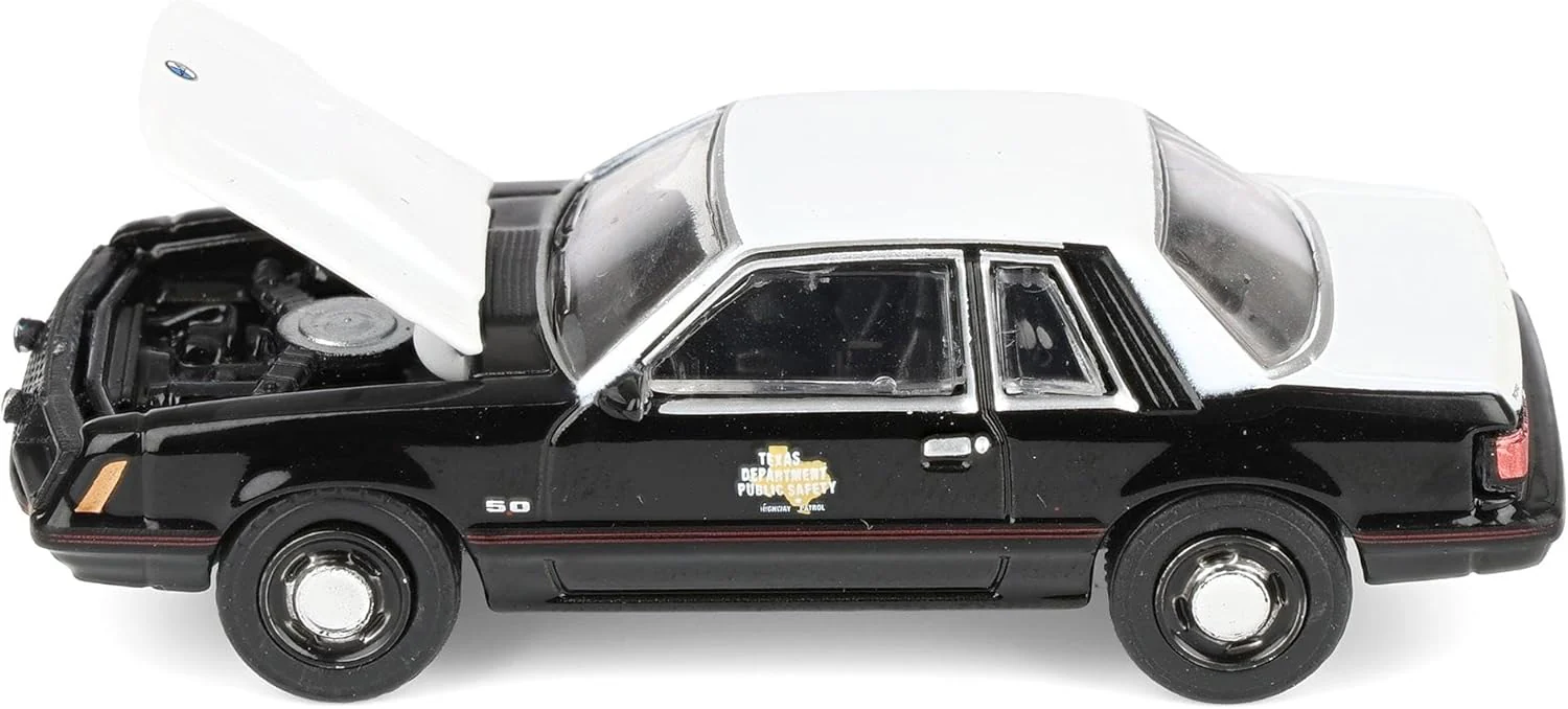 12 PACK 1982 Ford Mustang SSP - Texas Department of Public Safety (Hot Pursuit) Diecast 1:64 Scale Model - Greenlight 30542 - Image 2
