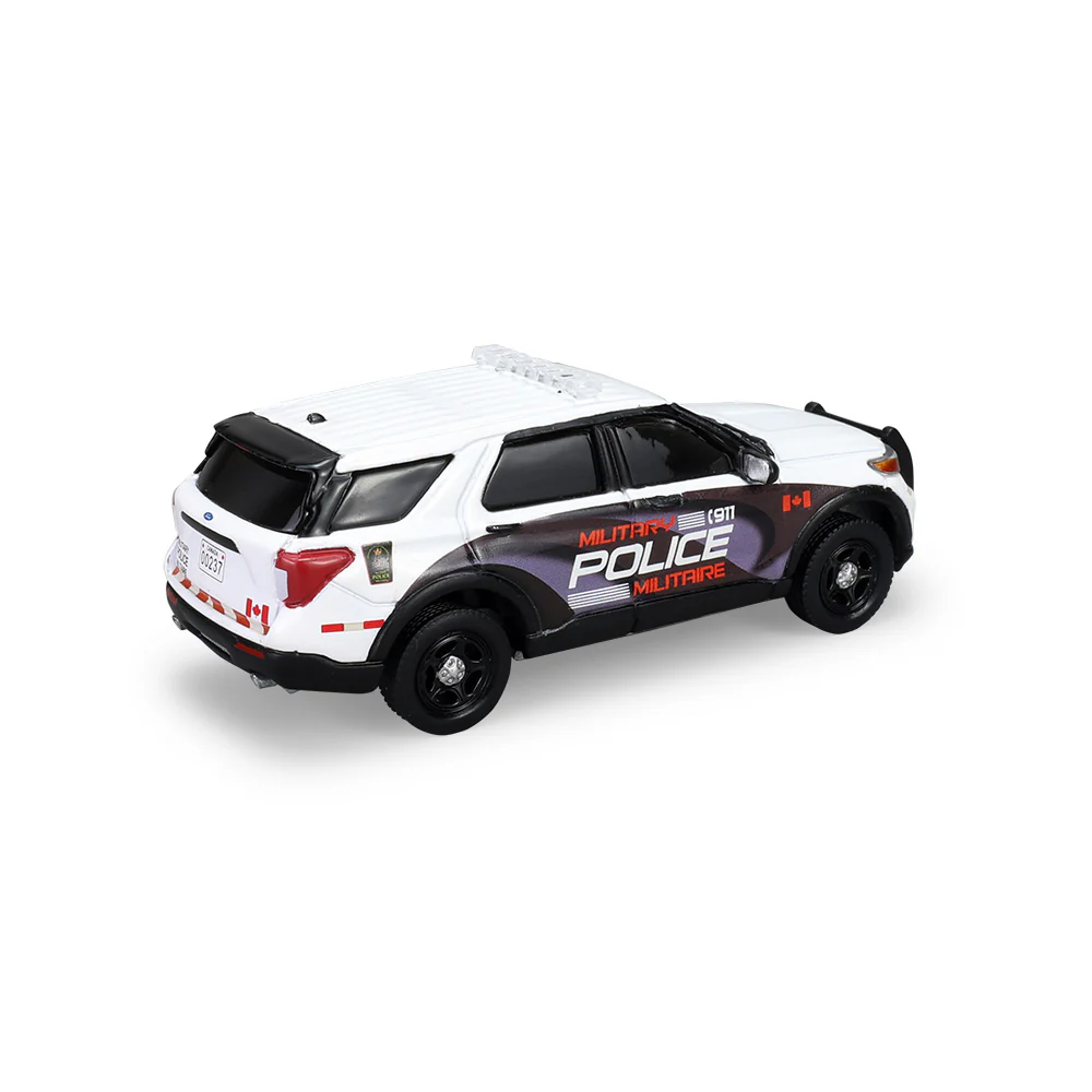 6 PACK 2024 Ford Police Interceptor Utility - Canada Military (Hot Pursuit - Canada Special Edition) Diecast 1:64 Scale Model - Greenlight 43065E - Image 2