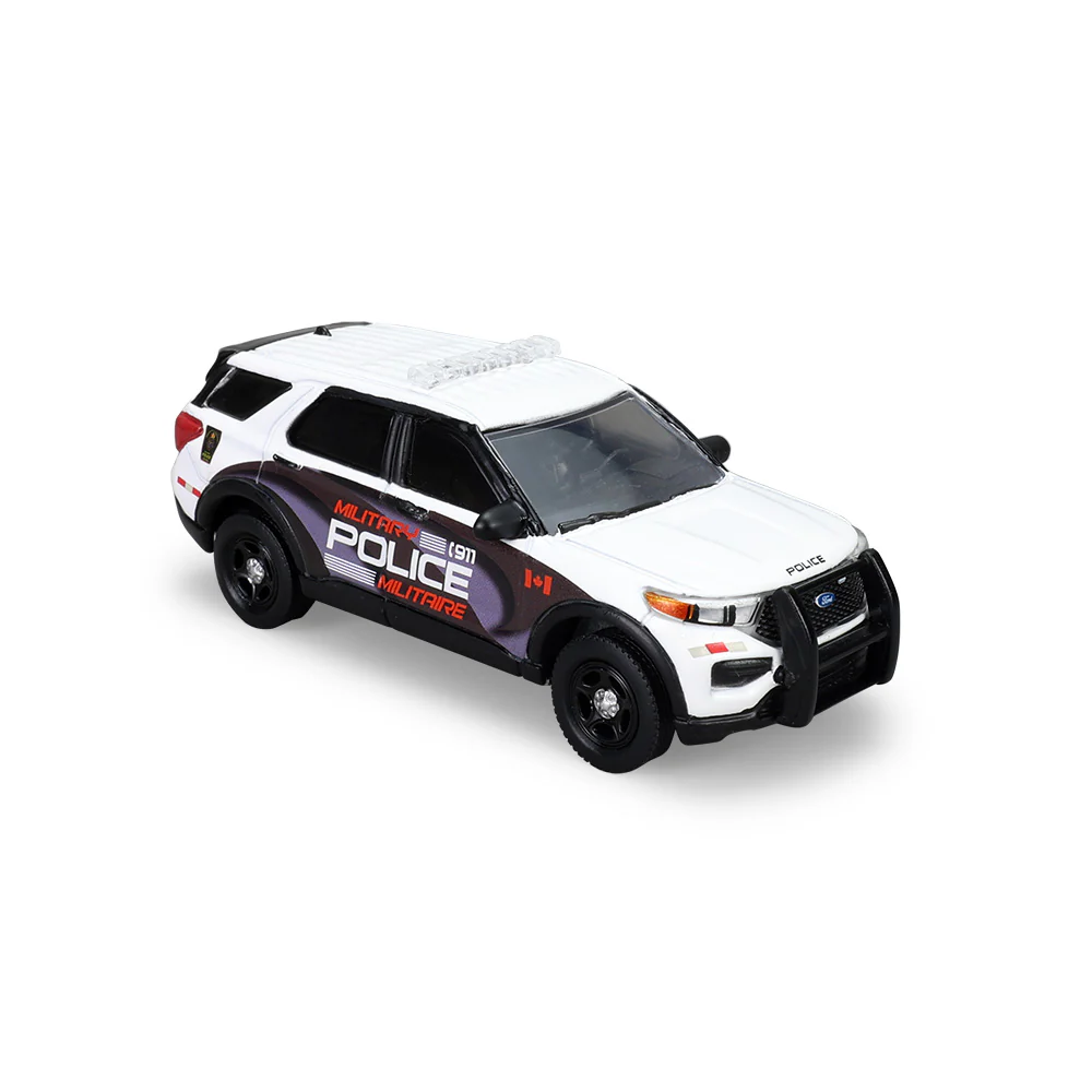 6 PACK 2024 Ford Police Interceptor Utility - Canada Military (Hot Pursuit - Canada Special Edition) Diecast 1:64 Scale Model - Greenlight 43065E - Image 4