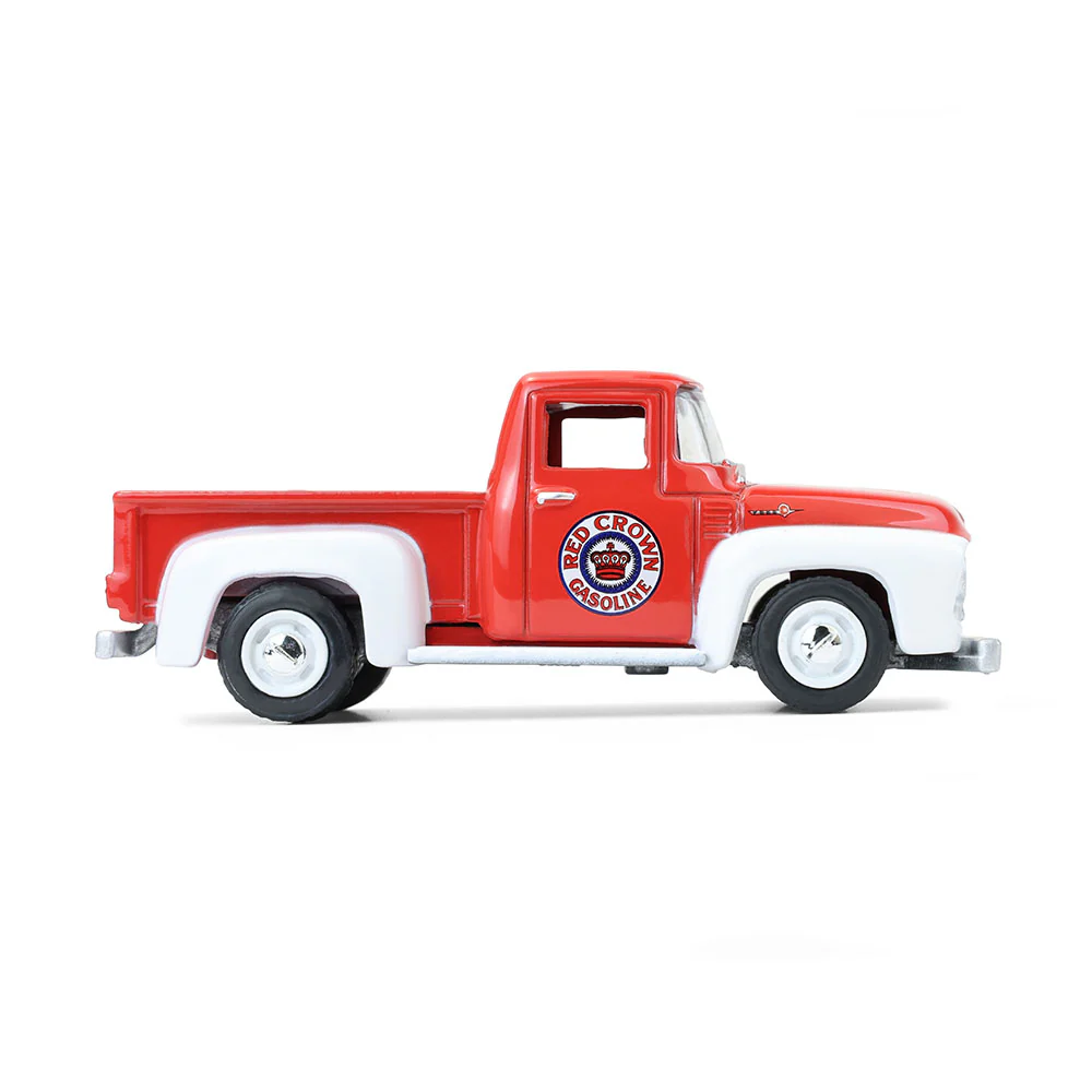 6 PACK 1954 Ford F-100 - Red Crown (Blue Collar Collection Series 14) Diecast 1:64 Scale Model - Greenlight 35300A - Image 6